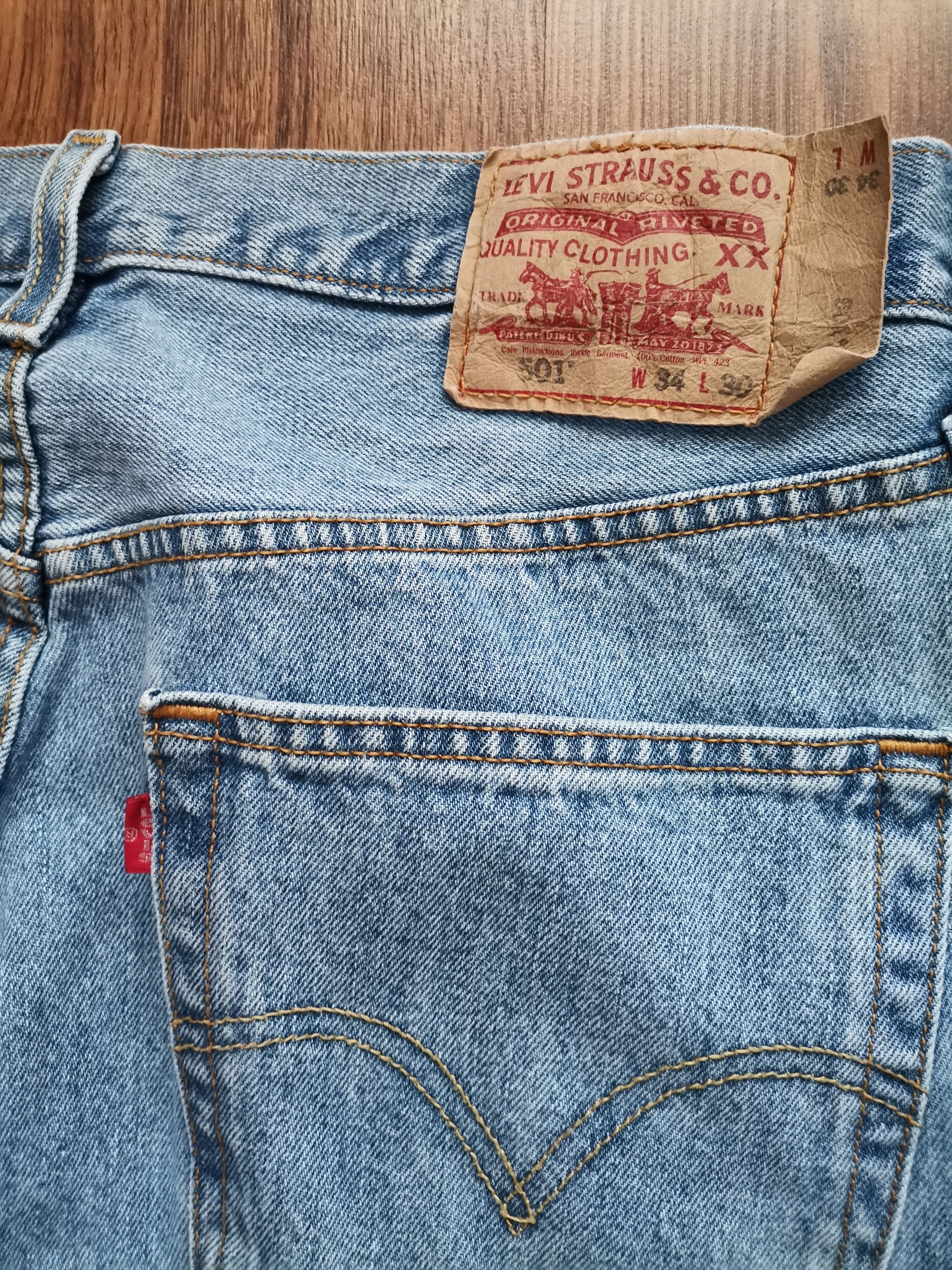 Levi's Levi's 501 Jeans Size US 34 / EU 50 - 4 Thumbnail