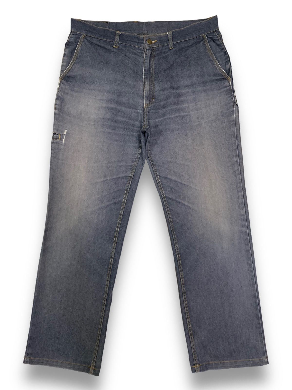 Japanese Brand Vintage Comme Le Vent Multi-pockets Baggy Carpenter Jeans Size US 34 / EU 50 - 1 Thumbnail