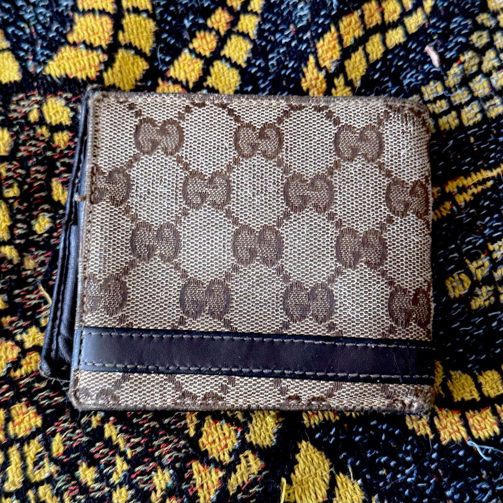 Gucci Vintage Gucci GG Canvas Bifold Wallet (Used - Fair) Size ONE SIZE - 6 Thumbnail