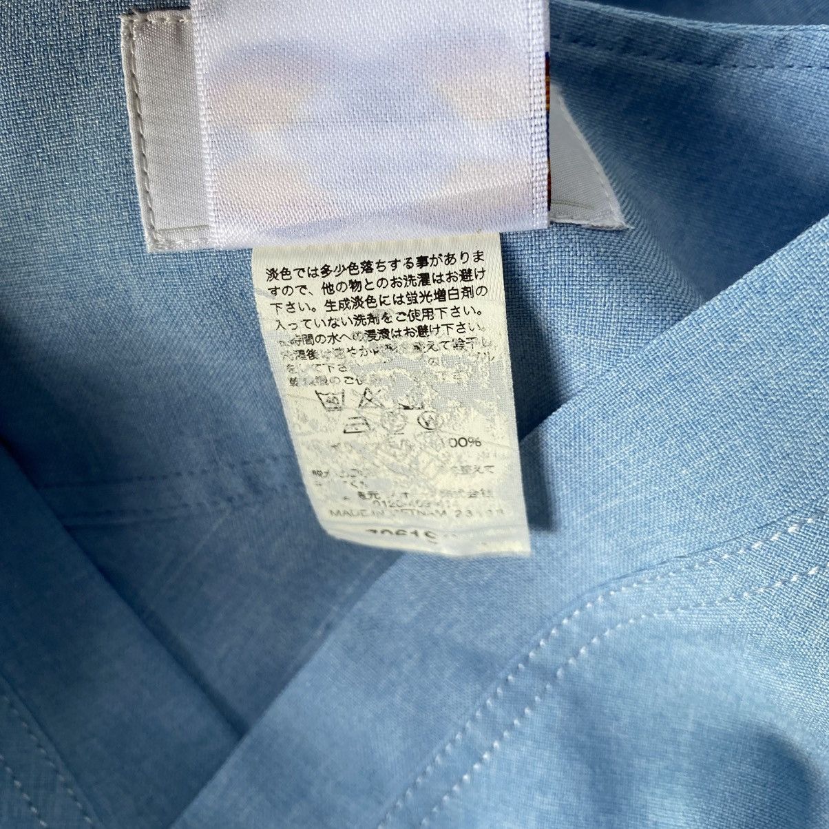 Dickies FOLK Dickles Light Blue V-Neck Scrub Top – Dickies Workwear Size S / US 4 / IT 40 - 12 Thumbnail