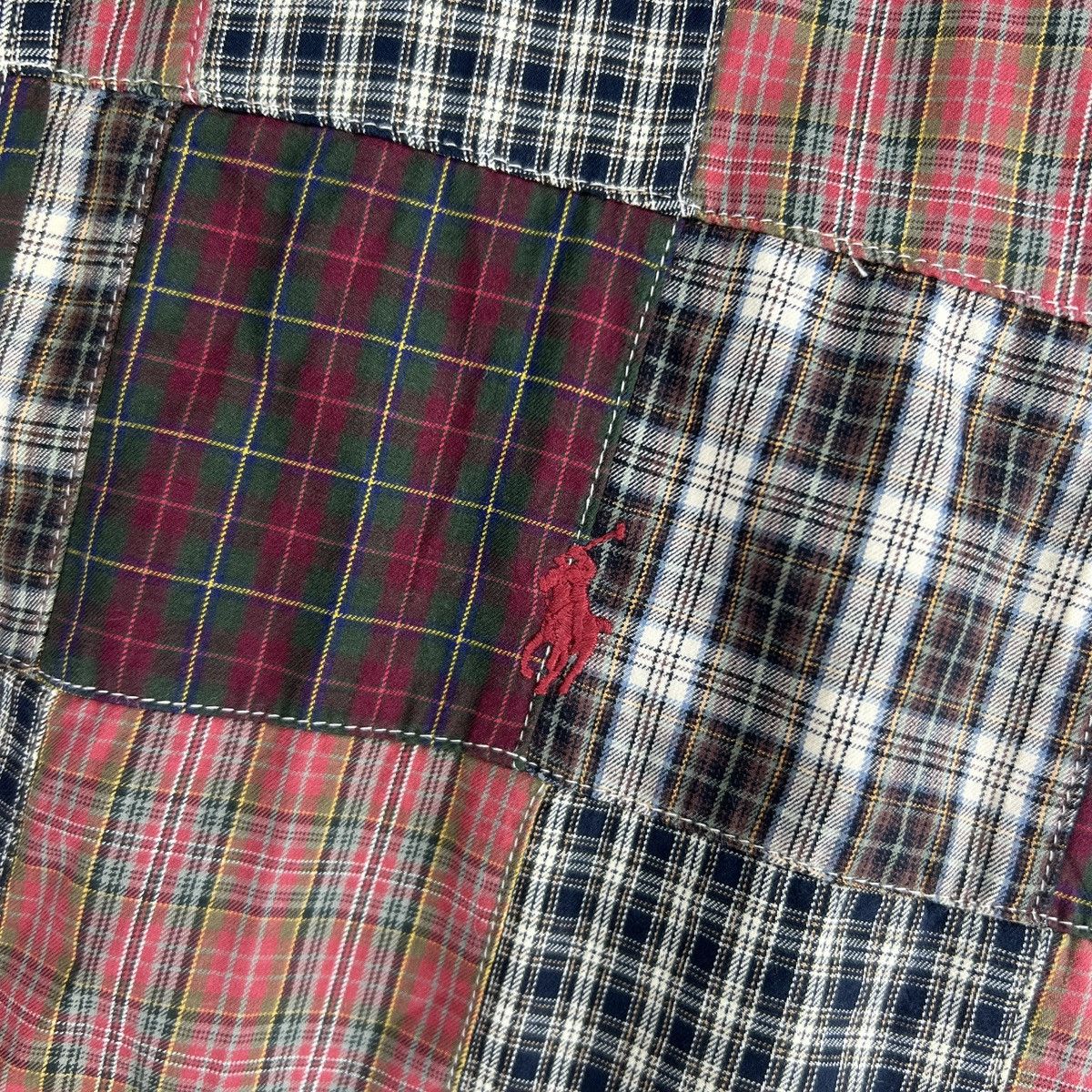 Polo Ralph Lauren Vintage polo Ralph Lauren flannel patchwork shirt checkered Size US XXL / EU 58 / 5 - 6 Thumbnail