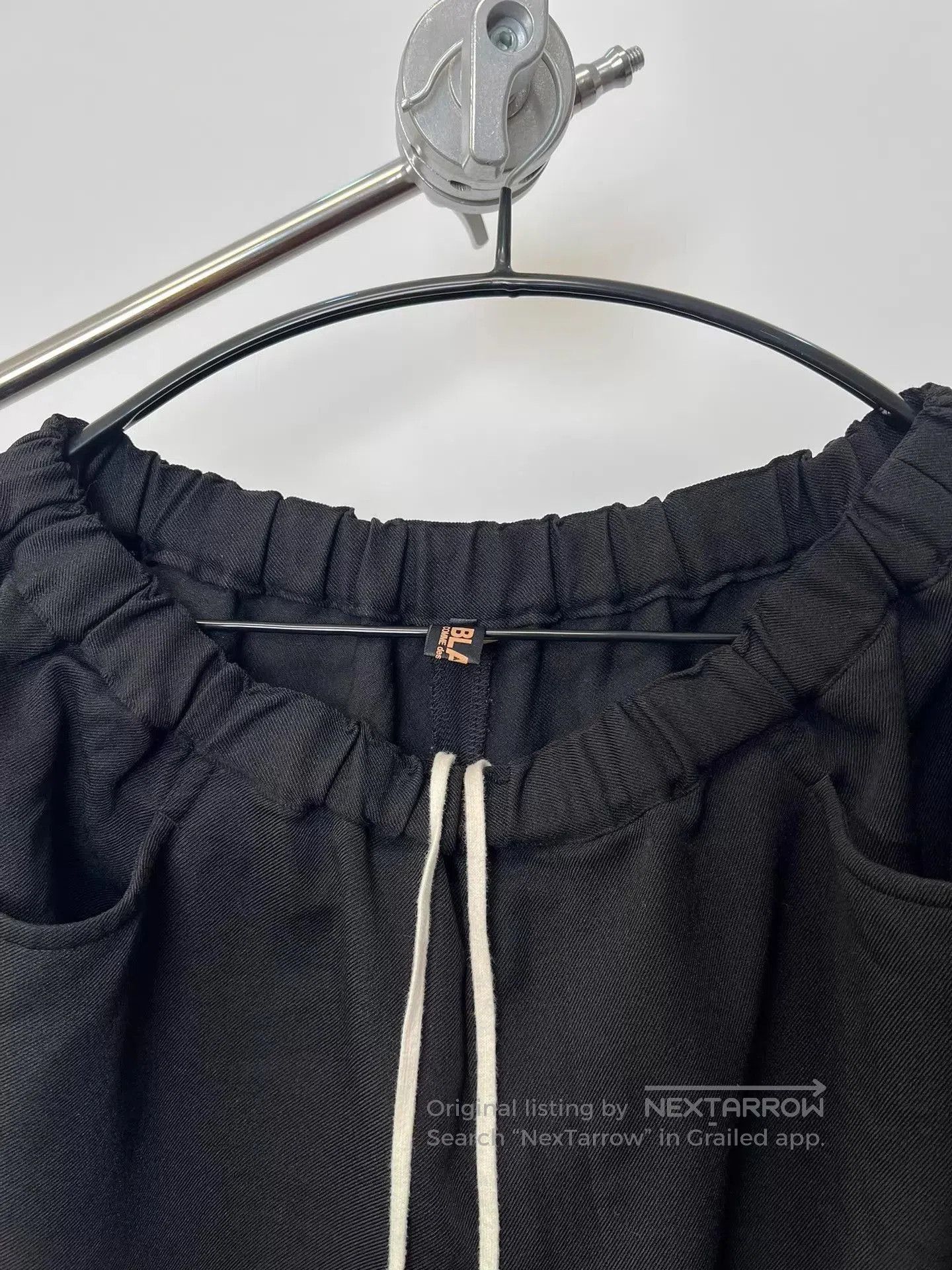 Comme des Garcons Black Casual Elastic Waist Drawstring Pants Size 34. Size US 34 / EU 50 - 3 Thumbnail