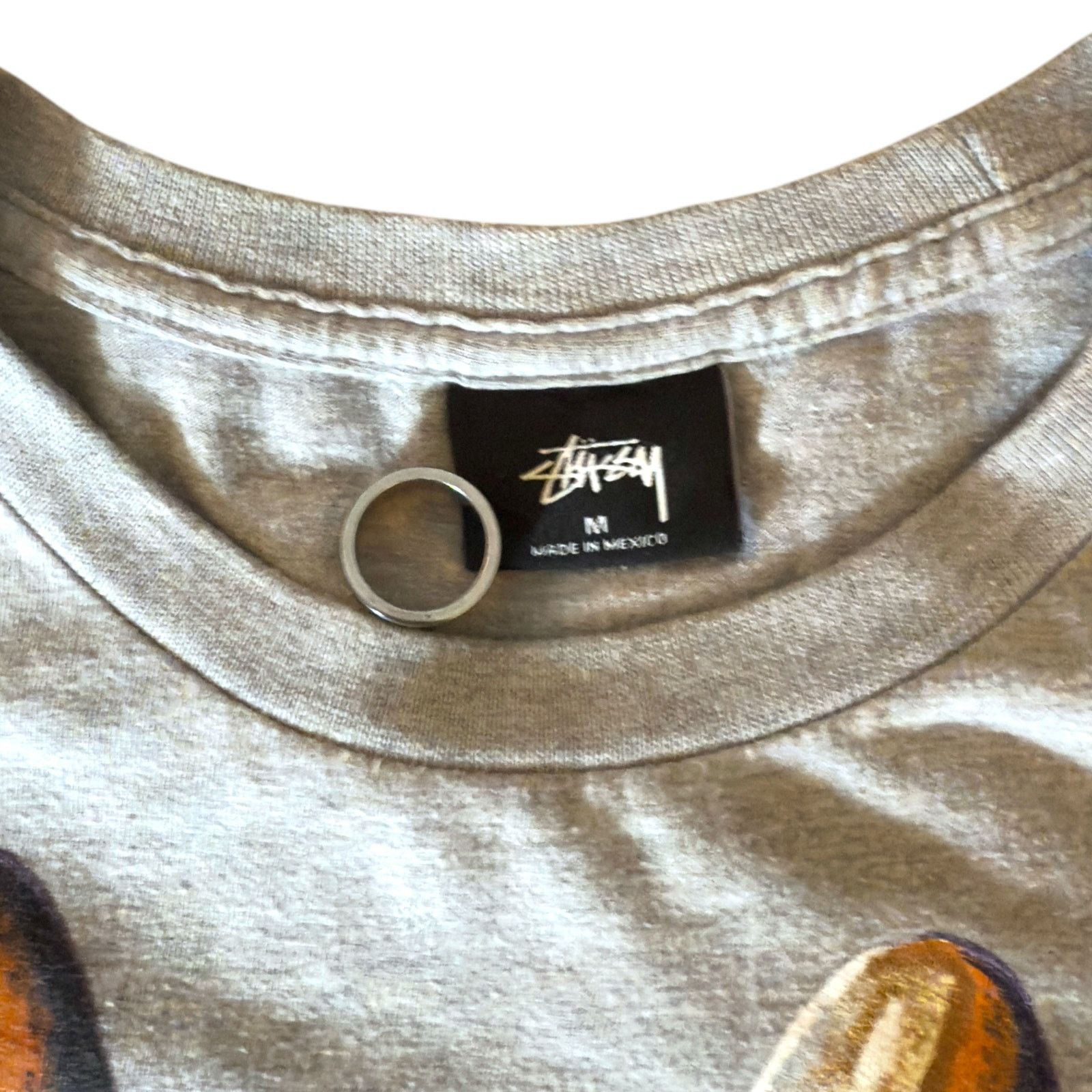 Stussy Stussy SS20 Peace Hand T-shirt Mens M - Designer Streetwear Size US M / EU 48-50 / 2 - 5 Thumbnail