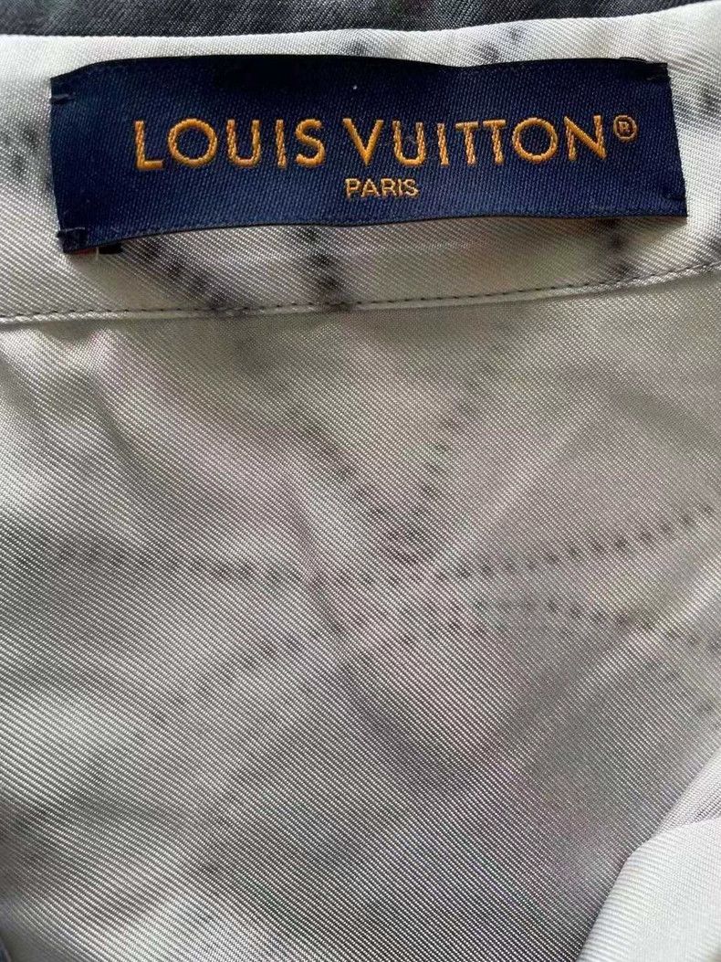 Louis Vuitton Louis Vuitton Mulberry silk full logo three-flower short-s Size US XL / EU 56 / 4 - 3 Thumbnail