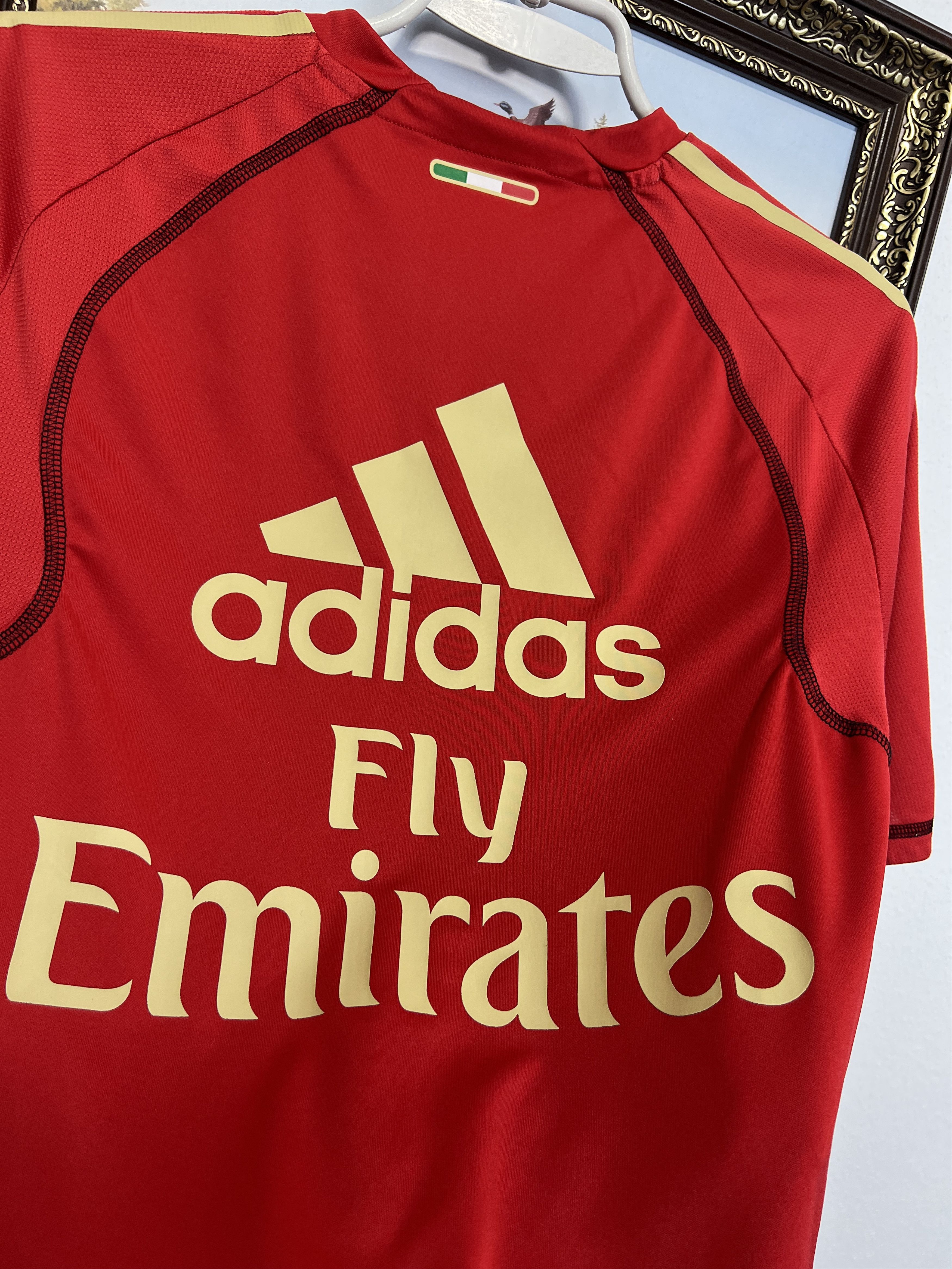 Adidas Vintage AC Milan Football Train Shirt Soccer Maglia Jersey Size US M / EU 48-50 / 2 - 10 Thumbnail