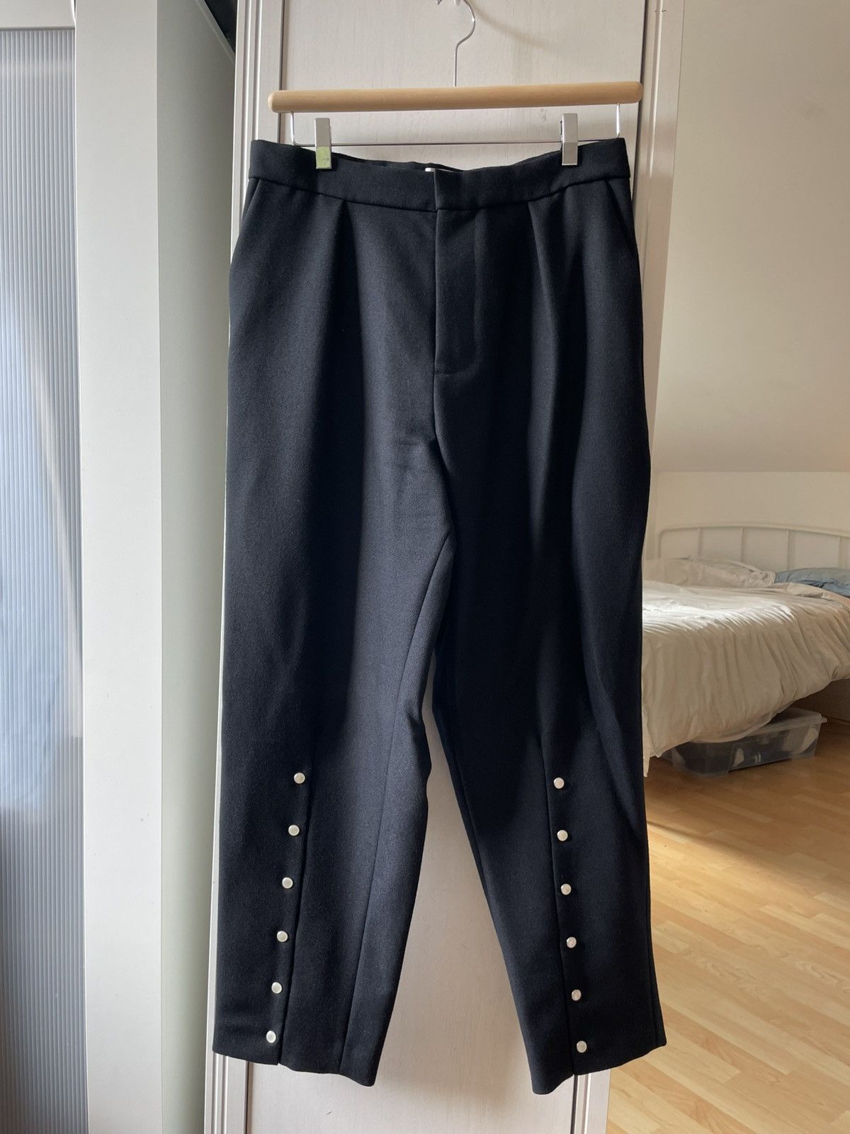 JW Anderson JW Anderson black wool trousers Size 36" / US 14 / IT 50 - 1 Thumbnail