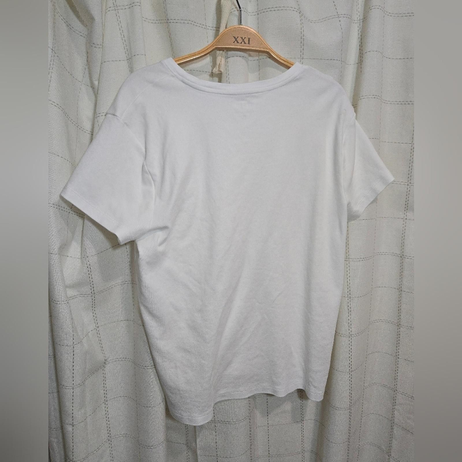 J.Crew J Crew Essential Short-Sleeve Crewneck Tee Size XL / US 12-14 / IT 48-50 - 7 Thumbnail