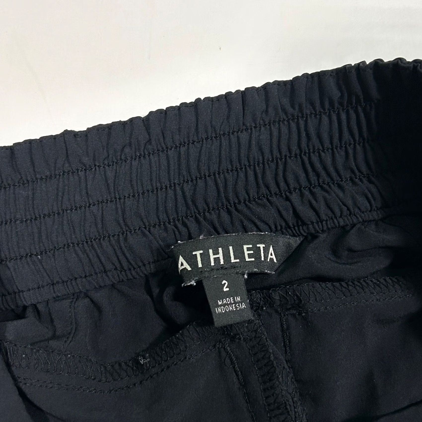 Athleta Athleta Trekkie North Jogger Pants Cargo Pockets Black Womens 2 Size 26" / US 2 / IT 38 - 6 Thumbnail