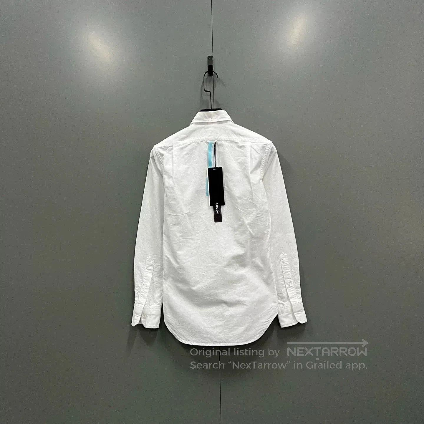 Thom Browne thom browne white pocket fishtail shirt. Size US XXS / EU 40 - 4 Thumbnail