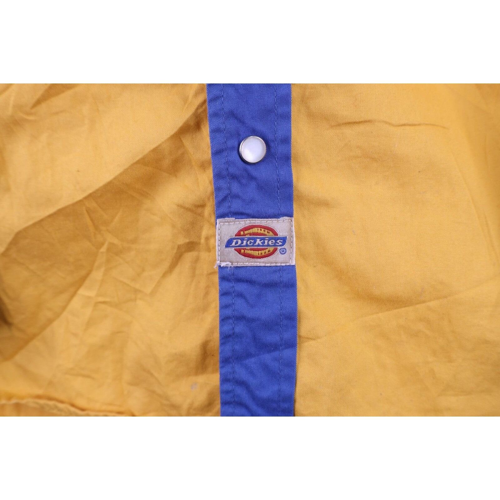 Dickies × Vintage Vintage Dickies Distressed Western Pearl Snap Button Shirt Size US M / EU 48-50 / 2 - 4 Thumbnail