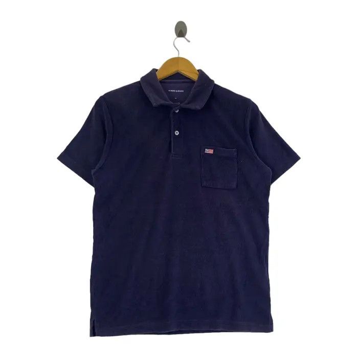 Beams Plus BEAMS PLUS B MING Collection Plain Indigo Polo Size US M / EU 48-50 / 2 - 1 Thumbnail