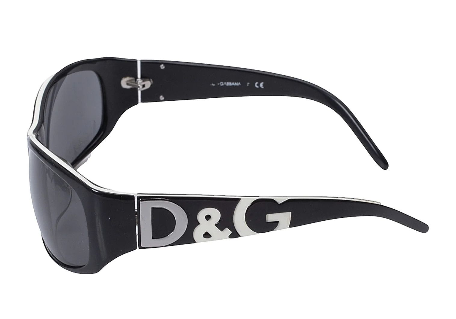Dolce & Gabbana Black Logo Design Sunglasses in Good Condition Size ONE SIZE - 3 Thumbnail