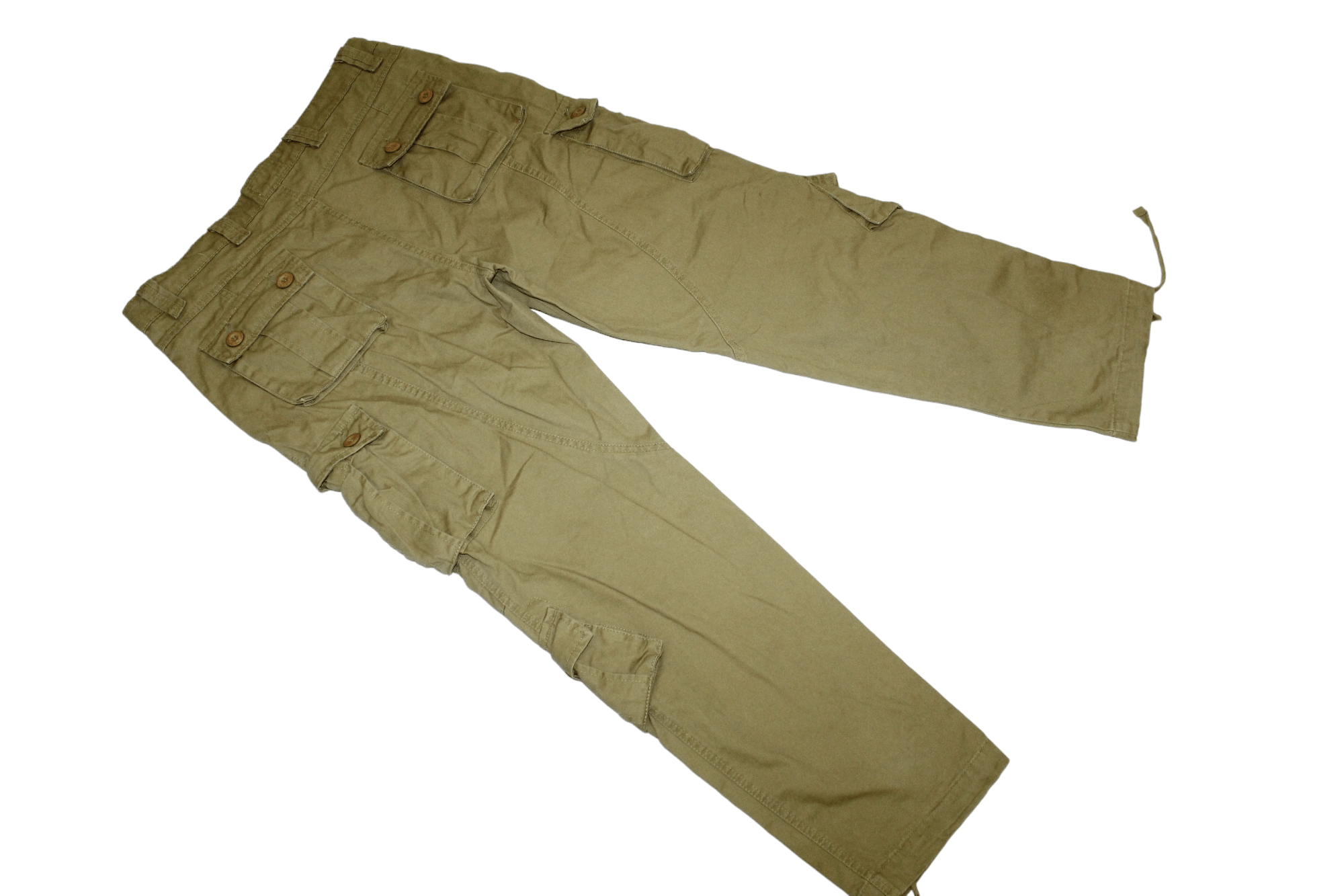 Japanese Brand Y2k💥Mustway AK Army NY Utility Parachute Pants Size US 36 / EU 52 - 7 Thumbnail