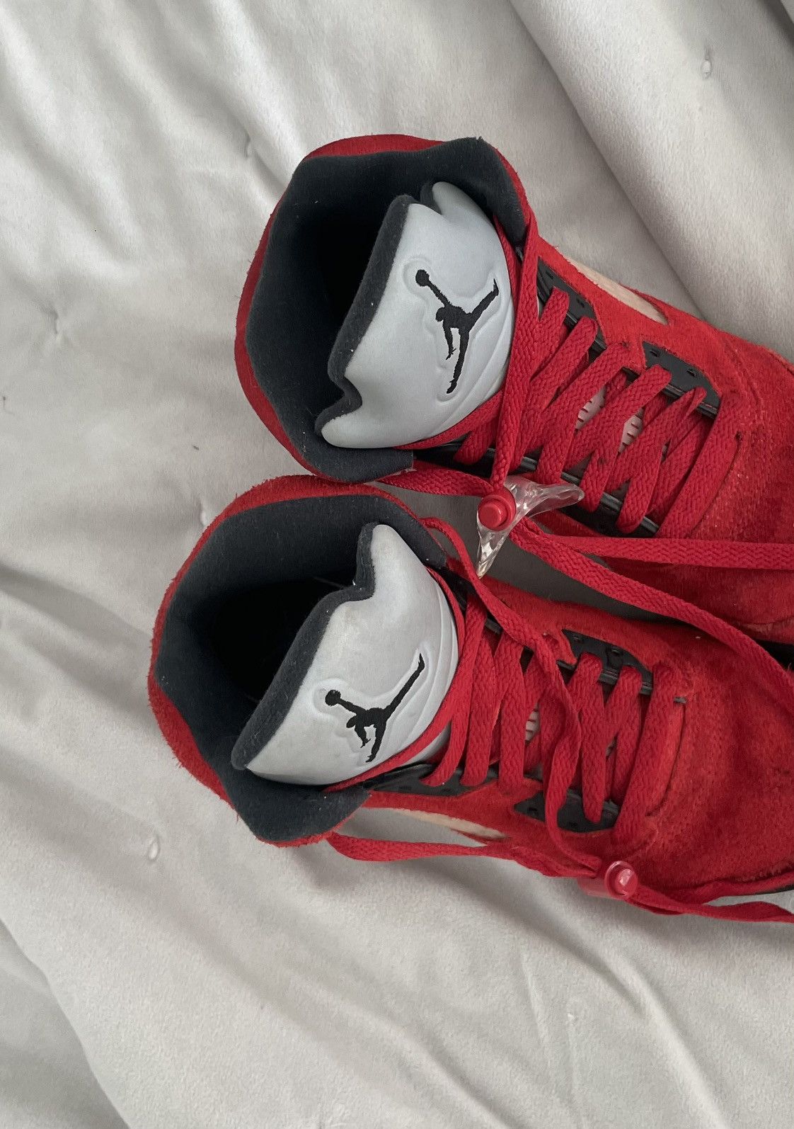 Jordan Brand × Nike FIRE RED JORDAN 5'S Size US 6.5 / IT 36.5 - 8 Thumbnail