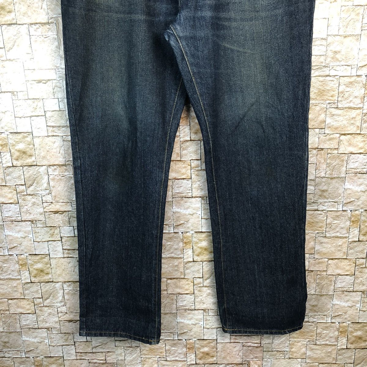 Japanese Brand Japanese Brand Blue Denim Pants #7579 Size US 37 - 3 Thumbnail