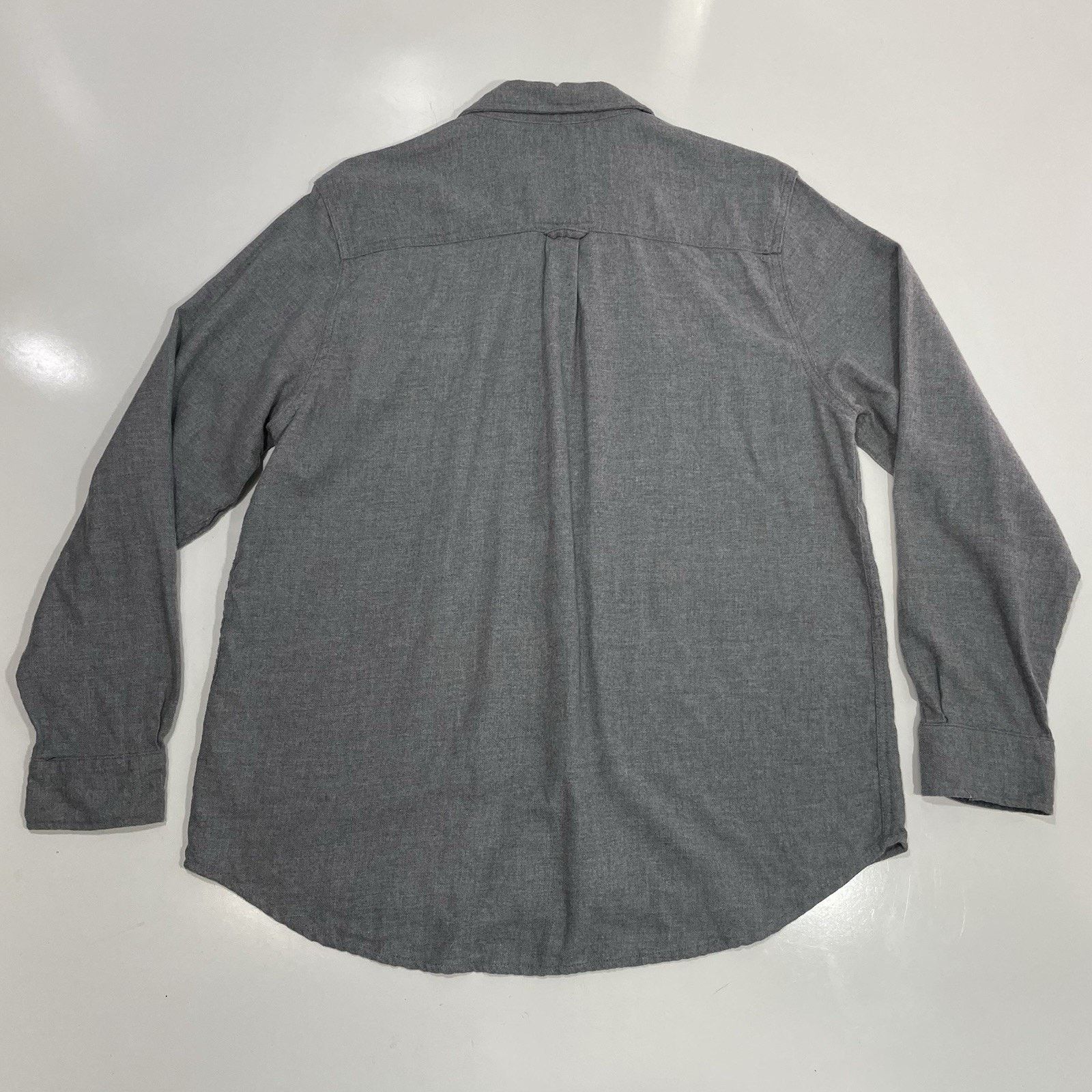 Woolrich Woolen Mills Woolrich Men’s Gray Heather Cotton Flannel Button Shirt L Size US L / EU 52-54 / 3 - 7 Thumbnail
