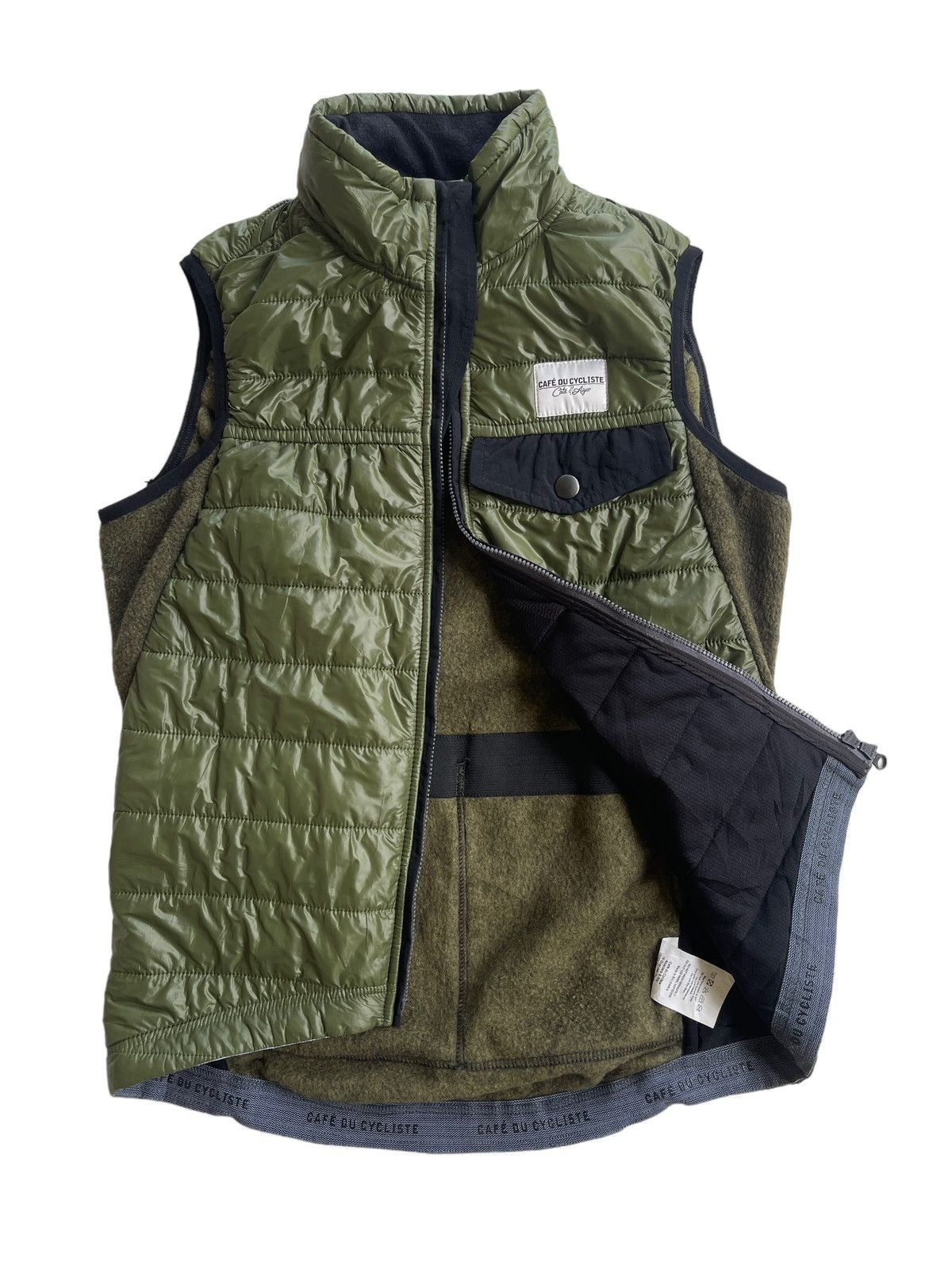 Cafe du Cycliste Mens Thermal Cycling Albertine Gilet Romania Size US XS / EU 42 / 0 - 5 Thumbnail