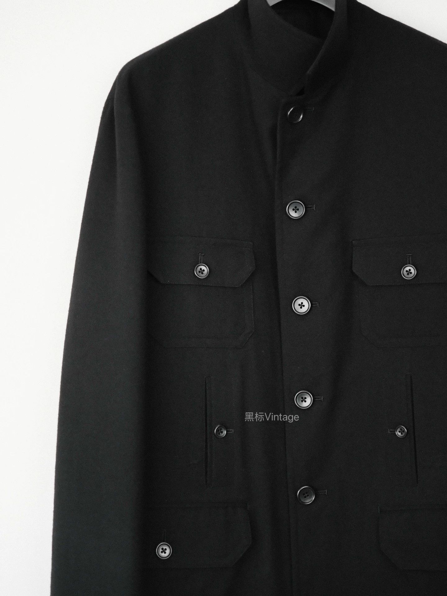 Yohji Yamamoto Yohji Yamamoto Y's 00s Archive Wool Stand-Collar Jkt 9/10 Size US L / EU 52-54 / 3 - 6 Thumbnail
