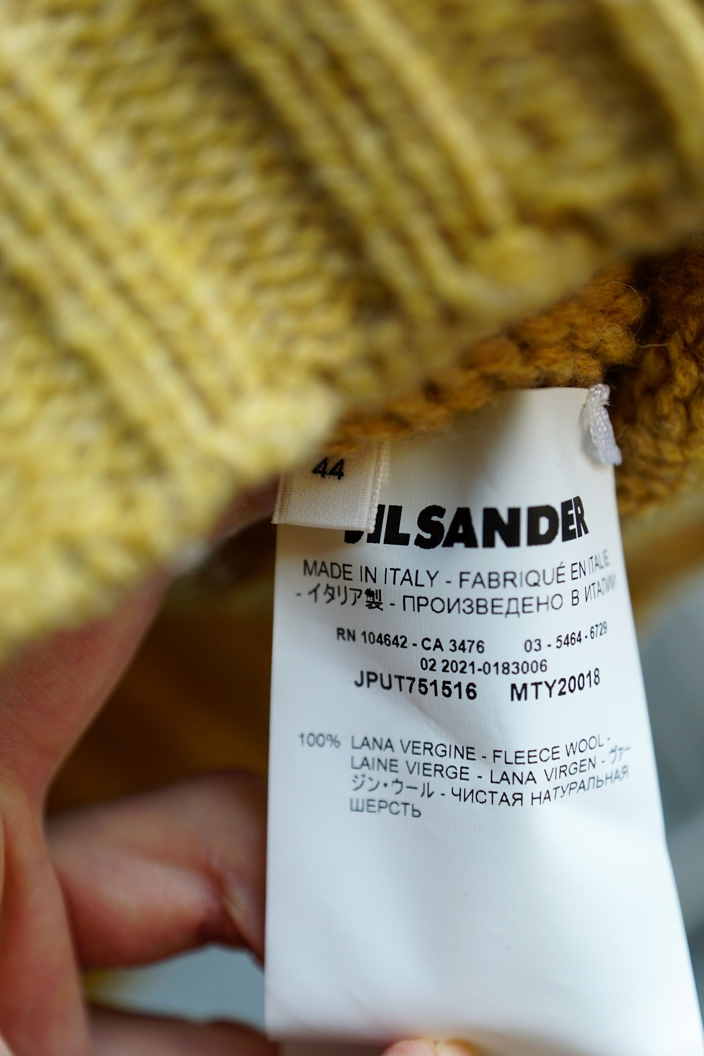 Jil Sander Chunky wool knit Size US S / EU 44-46 / 1 - 6 Thumbnail