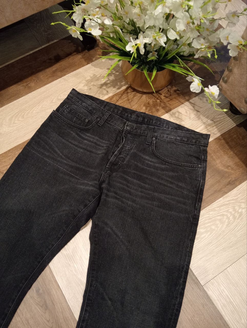 Gucci LUXURY GUCCI BLACK JEANS - SIZE 50 Size US 37 - 4 Thumbnail
