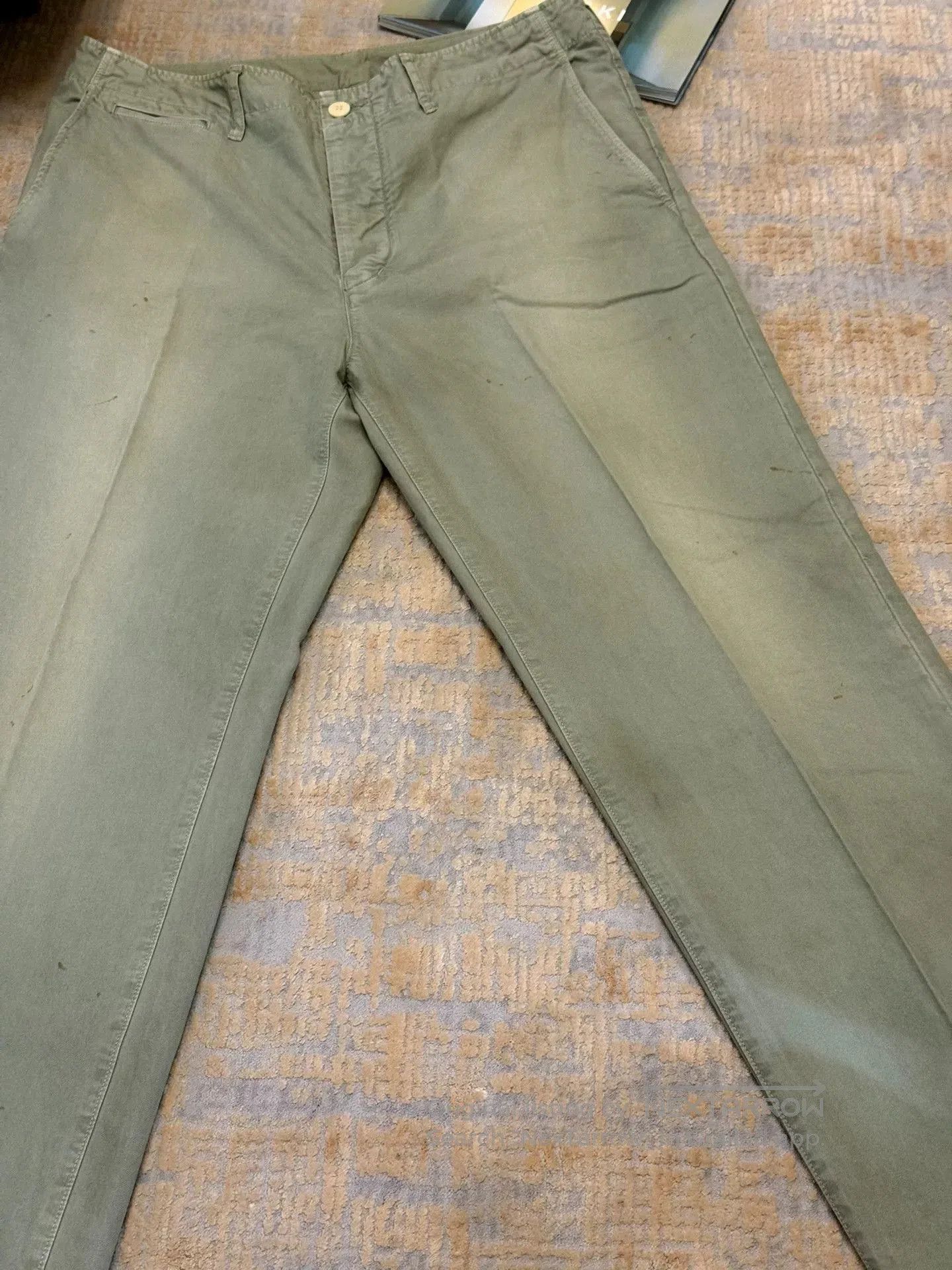 Visvim 24SS Visvim Field Chino Pants Lt.Green. Size US 30 / EU 46 - 1 Thumbnail