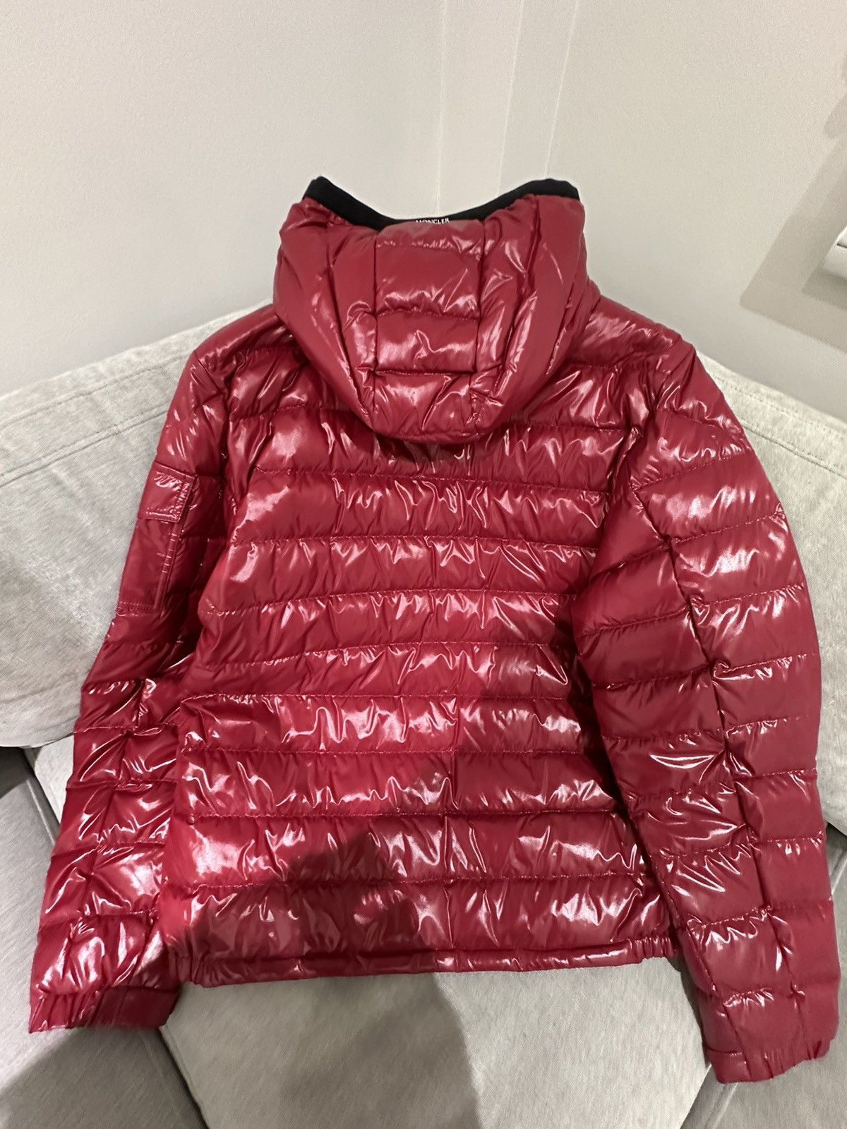 Moncler Moncler Galion Down Jacket Red Size US XL / EU 56 / 4 - 13 Thumbnail