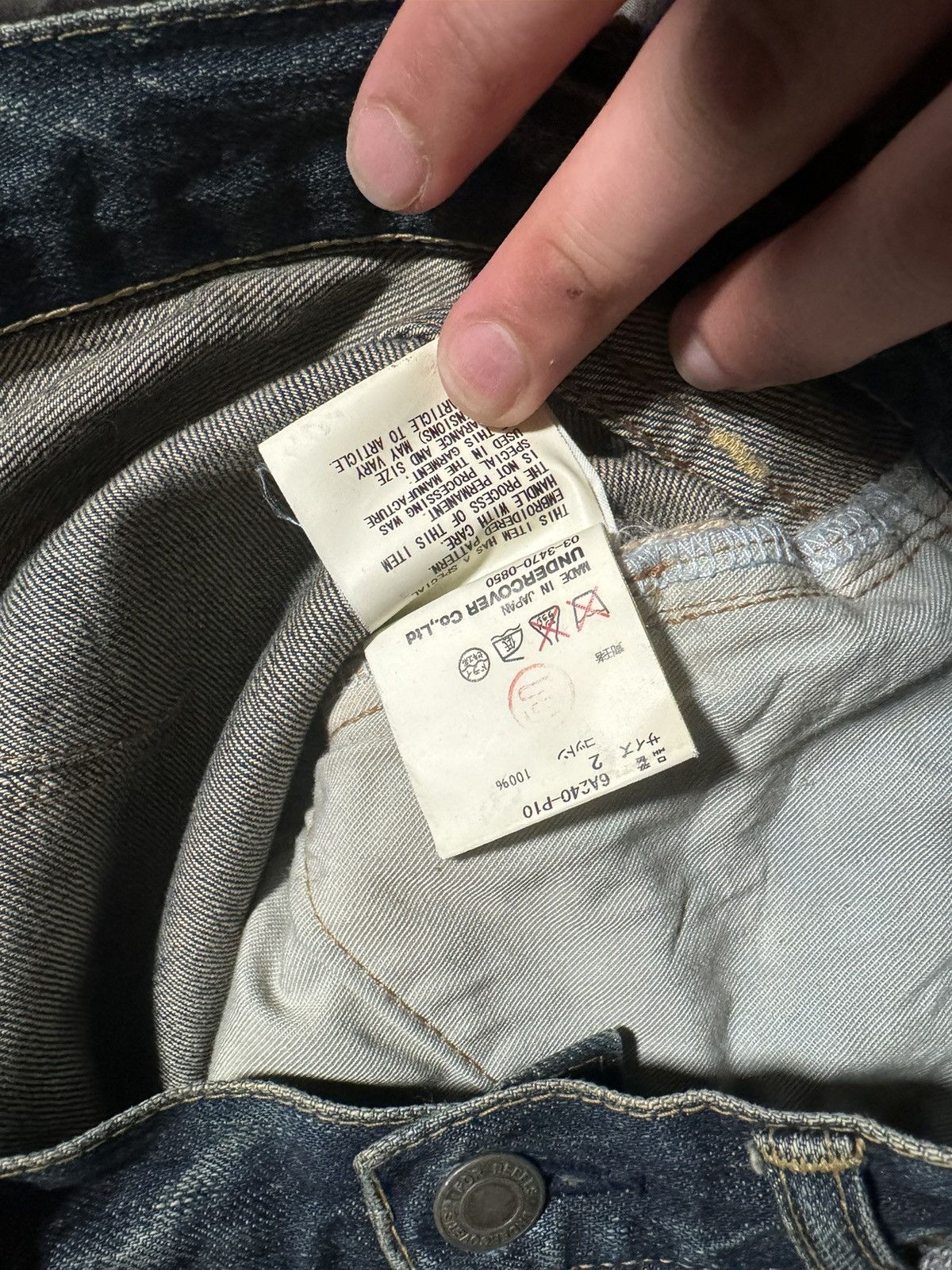 Undercover AW06 undercover Bug Denim Size US 30 / EU 46 - 14 Thumbnail