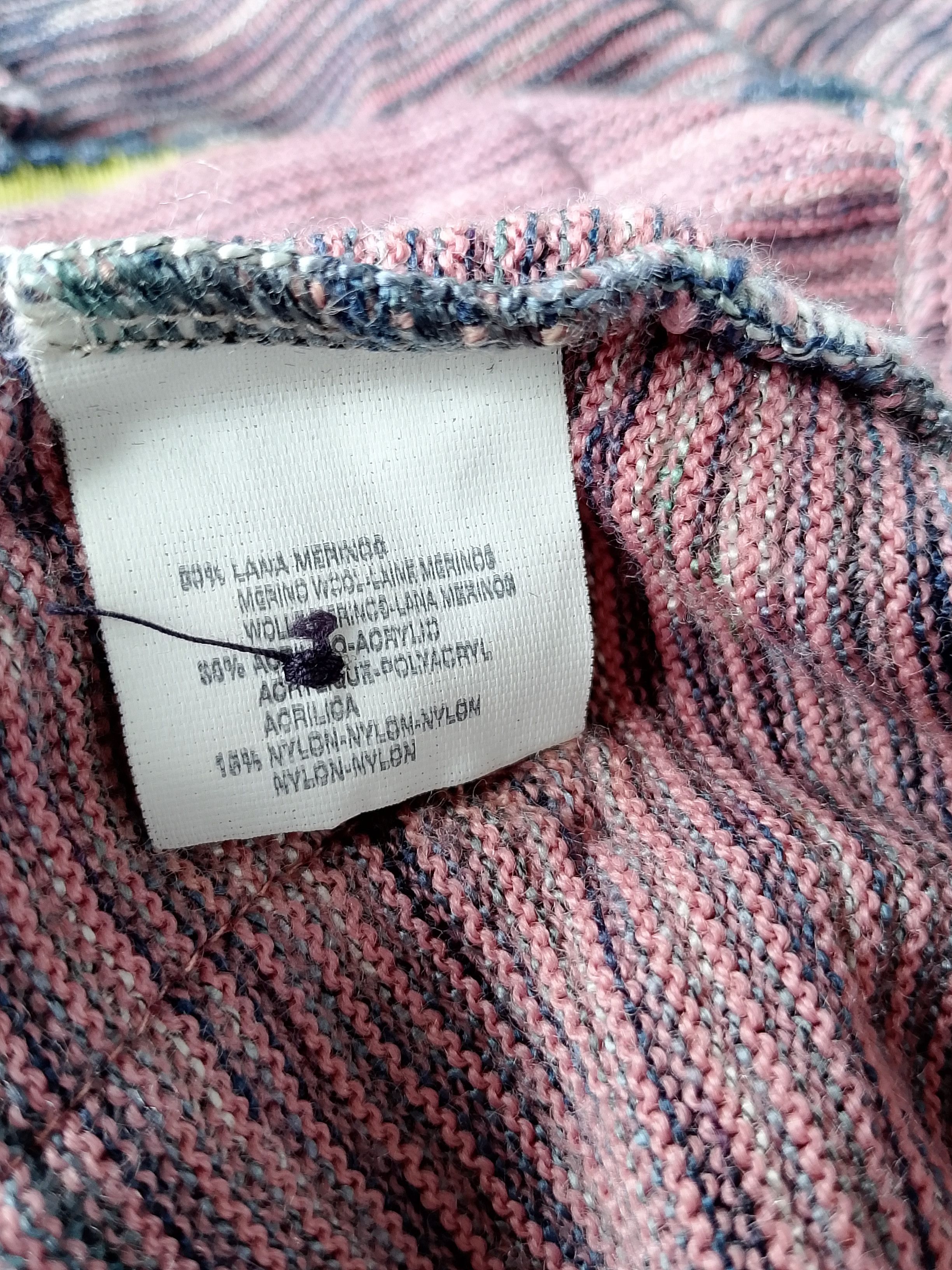 Missoni Vintage Missoni Italy Striped Merino Knit Patch Pocket Size S / US 4 / IT 40 - 10 Thumbnail