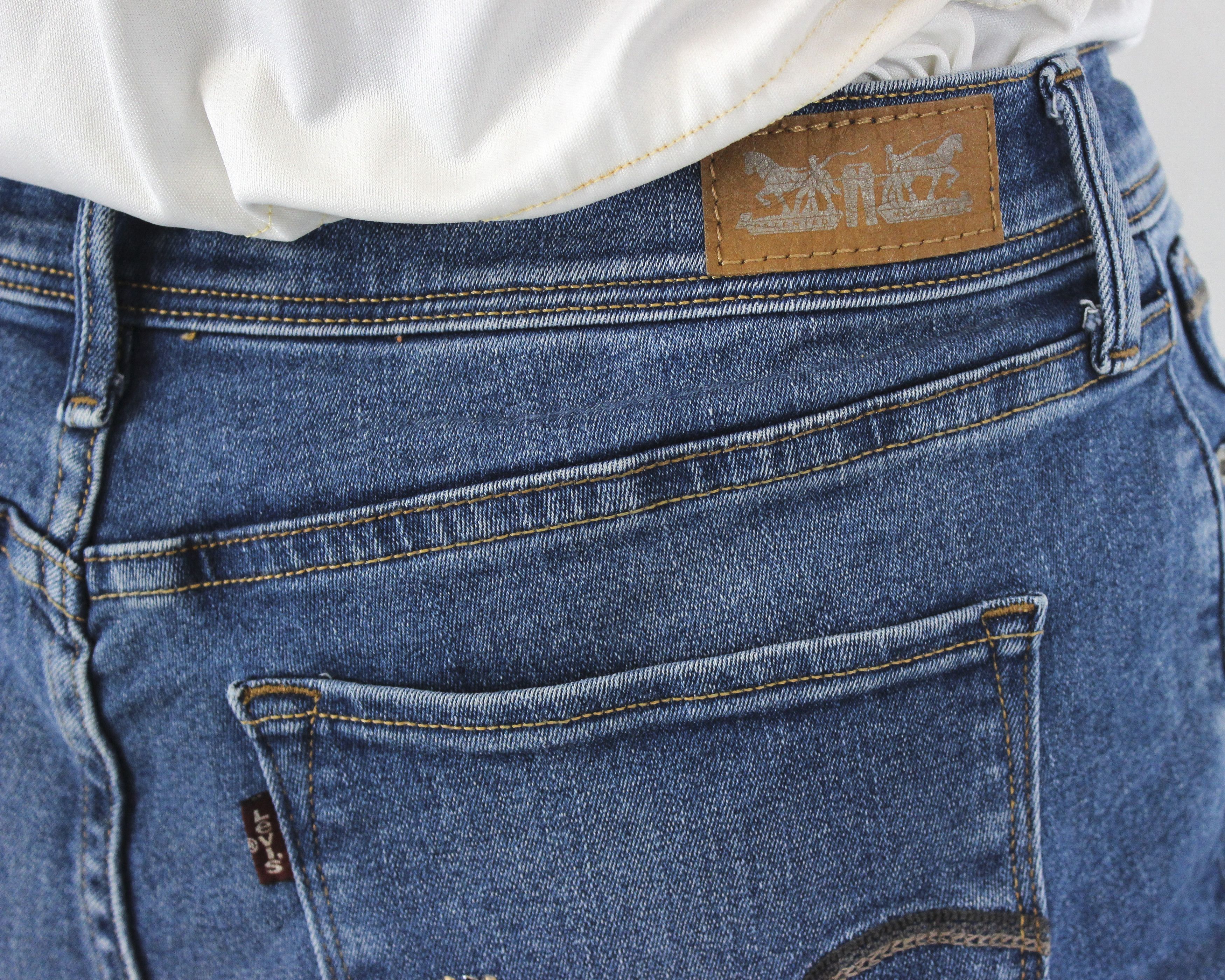 Levi's × Levi's Vintage Clothing × Vintage 512 Perfectly Slimming W32 L30 Bootcut Leg Jeans Denim Pants Size 32" / US 10 / IT 46 - 7 Thumbnail