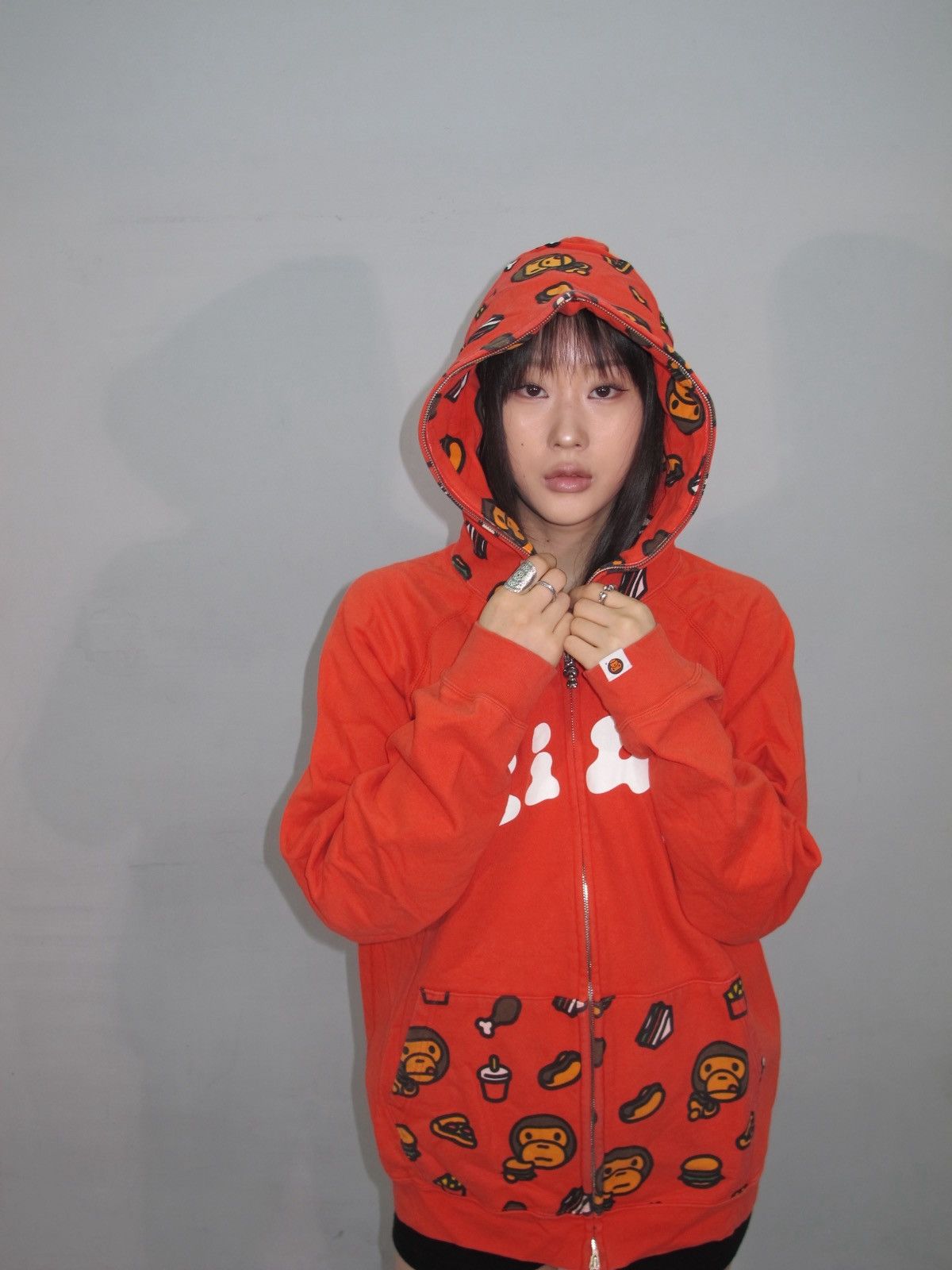 Bape bape 2006SS milo junk food hoodie Size US M / EU 48-50 / 2 - 1 Thumbnail