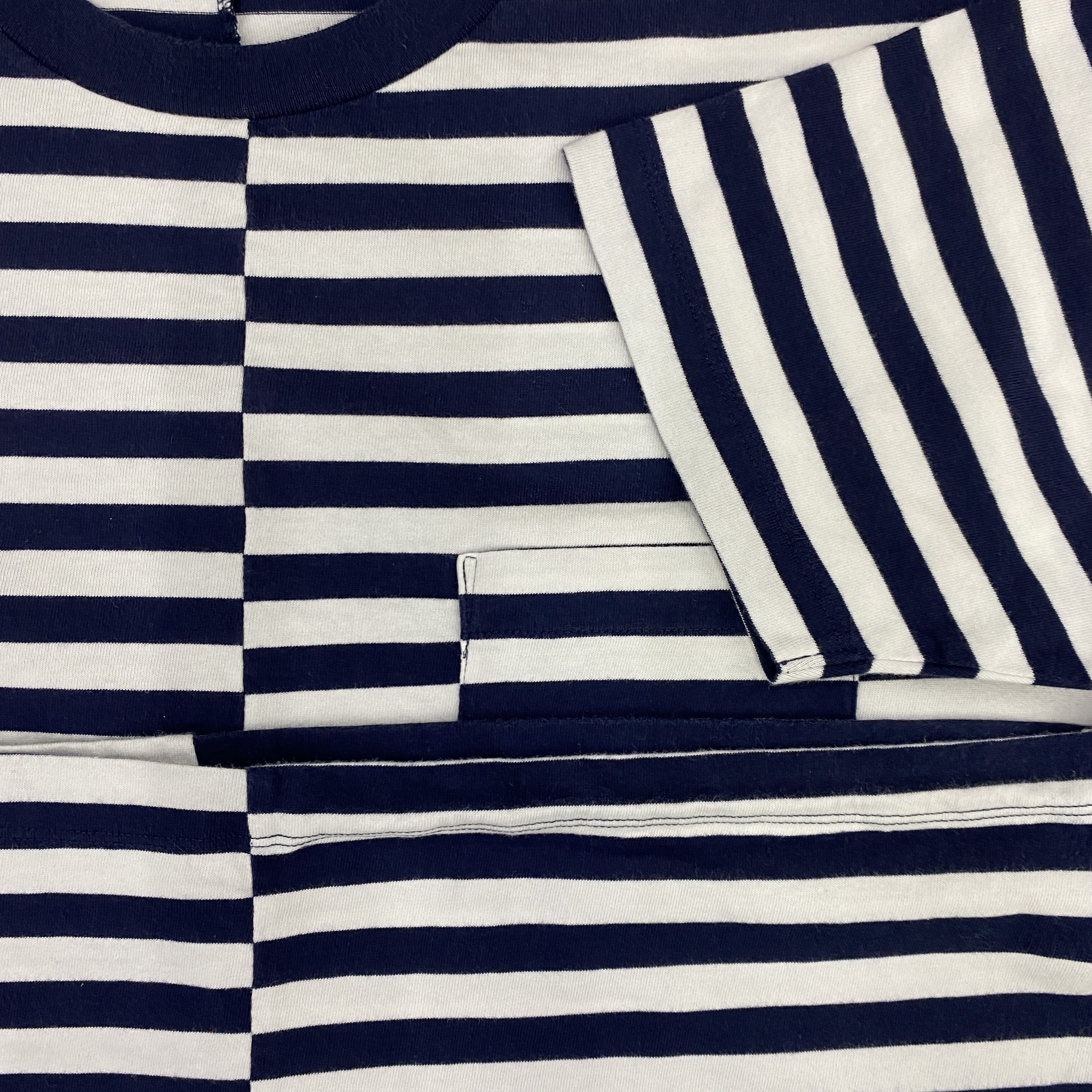 Japanese Brand JW Anderson Uniqlo Cotton Striped Tshirt - J088 Size US M / EU 48-50 / 2 - 5 Thumbnail