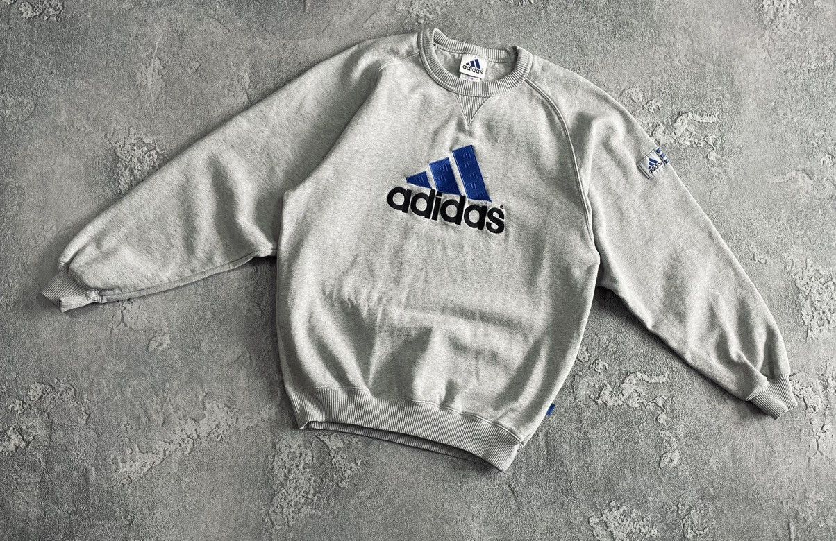 Vintage 90’s Adidas Equipment Big Logo Men’s Sweatshirt Y2K