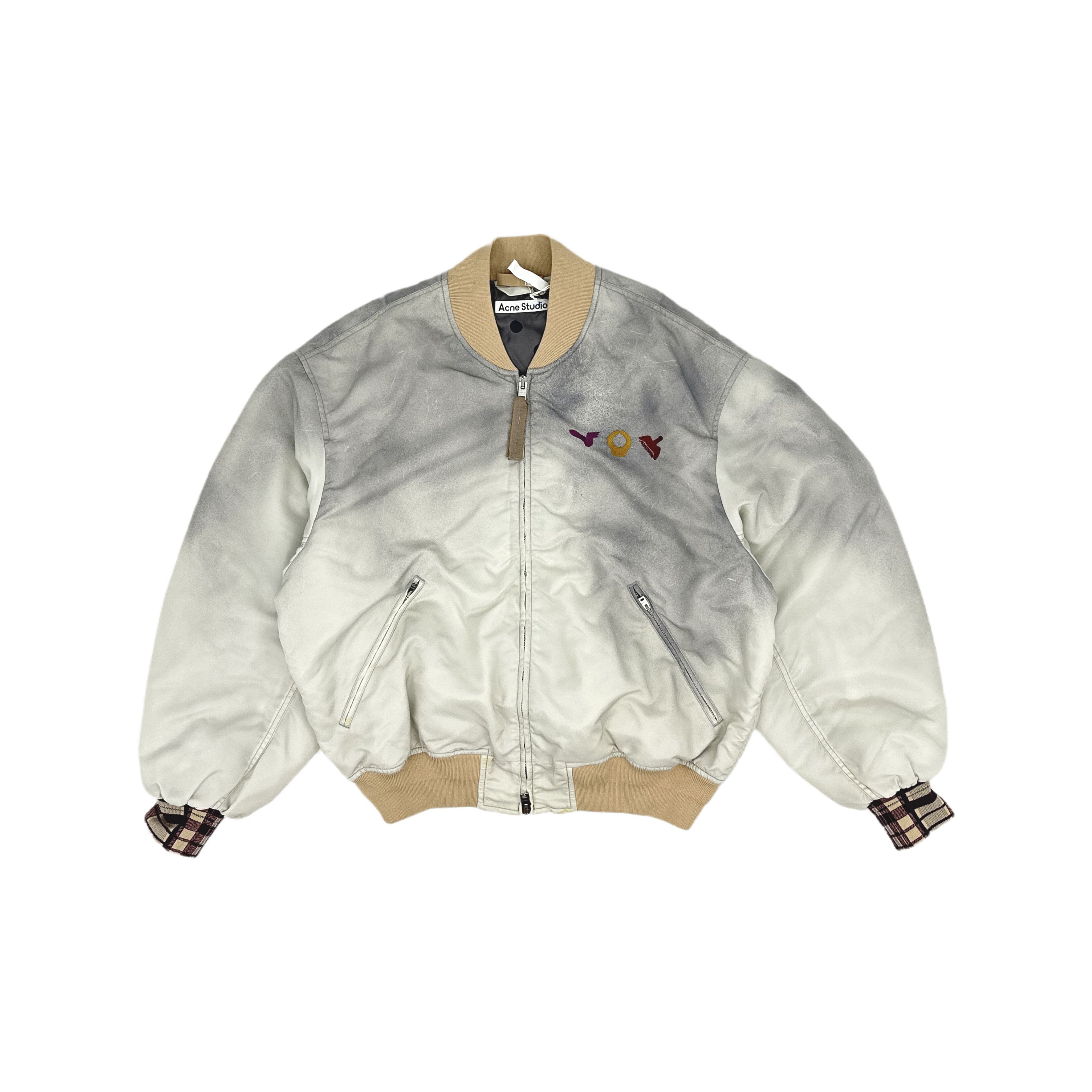 Acne Studios Makio MA-1 Bomber Jacket Forest Green 46 AW19 | Grailed
