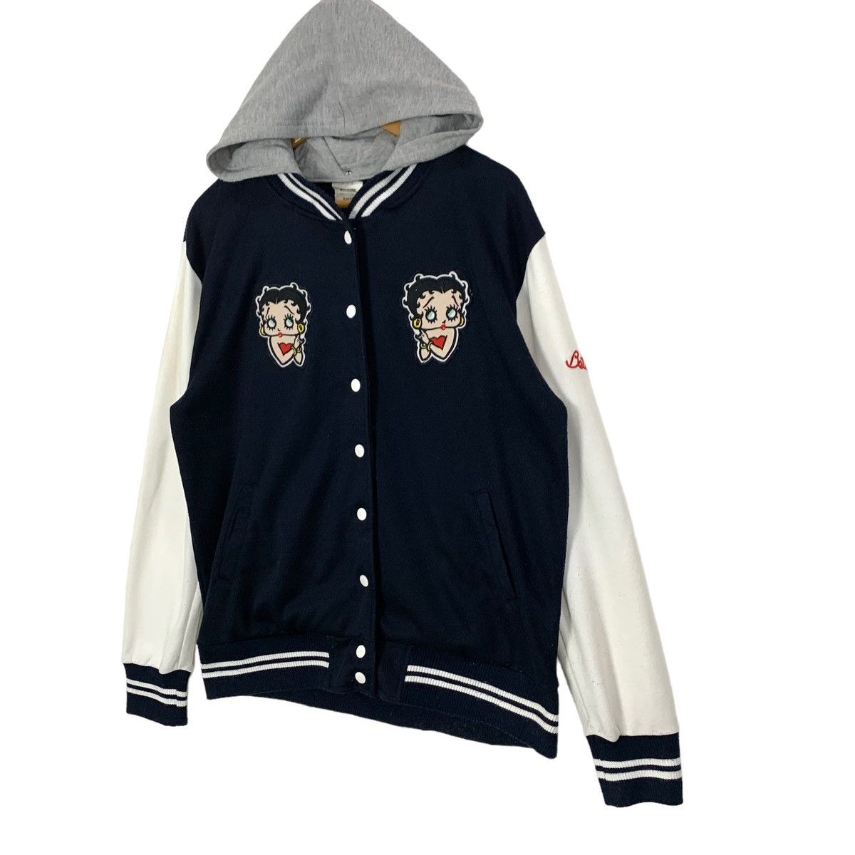 Cartoon Network Vintage Denifits x Betty Boop Embroidery Varsity Jacket Size US M / EU 48-50 / 2 - 4 Thumbnail