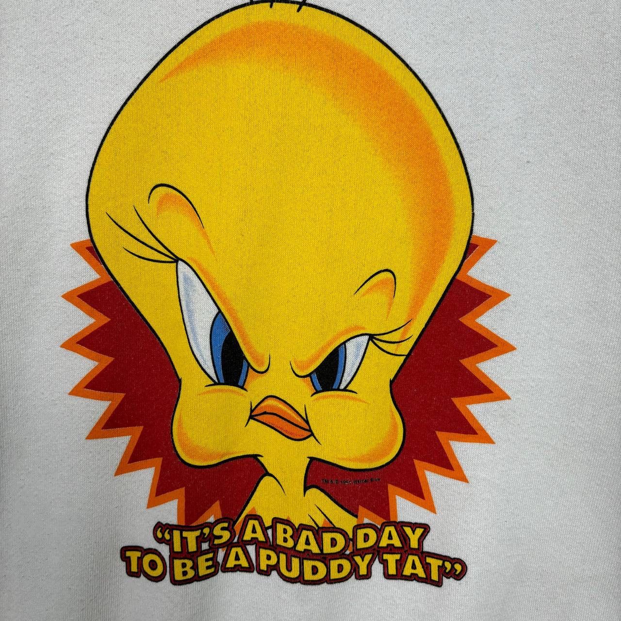 Cartoon Network Vintage 90s Tweety Looney Tunes Graphic Crewneck Sweatshirt Size US L / EU 52-54 / 3 - 3 Thumbnail