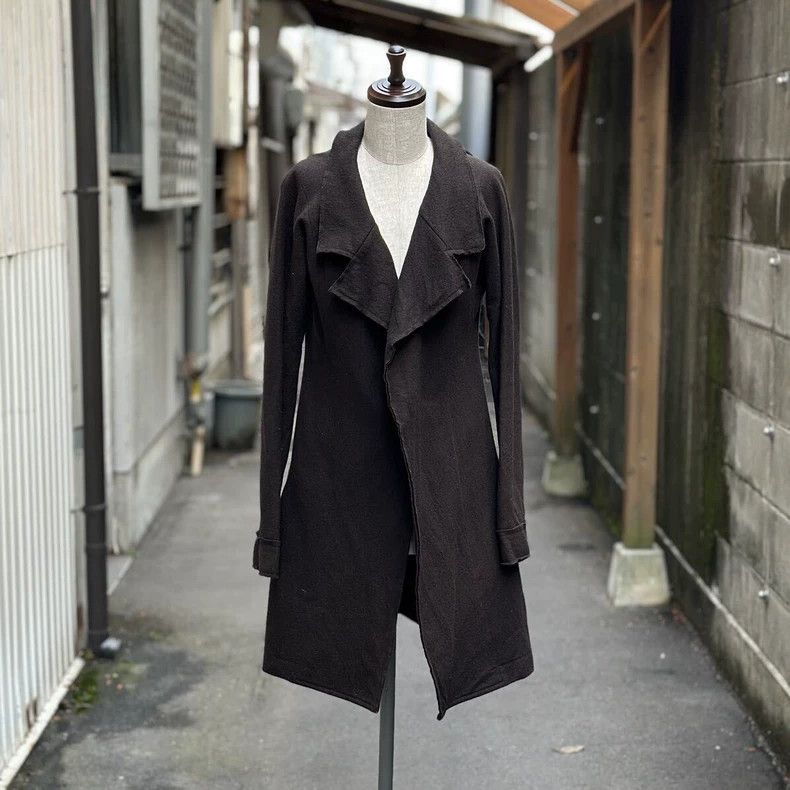 Y's Y's Ultra-unique fulling double-layer waisted wool trench Size US L / EU 52-54 / 3 - 9 Thumbnail