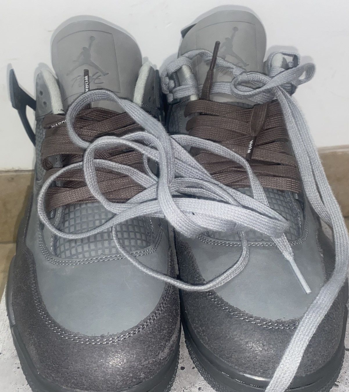 Jordan Brand × Nike Wet cement 4s Size US 13 / EU 46 - 7 Thumbnail