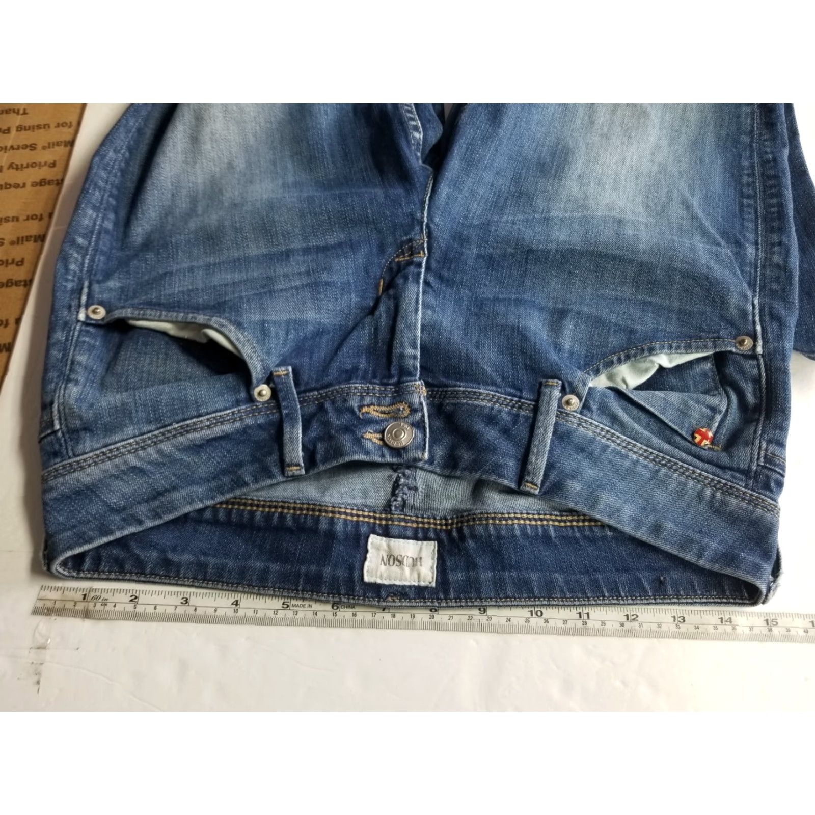 Hudson Hudson Jeans Women Size 28 Blue Signature 5-Pocket Bootcut See Pics Size 28" / US 6 / IT 42 - 3 Thumbnail