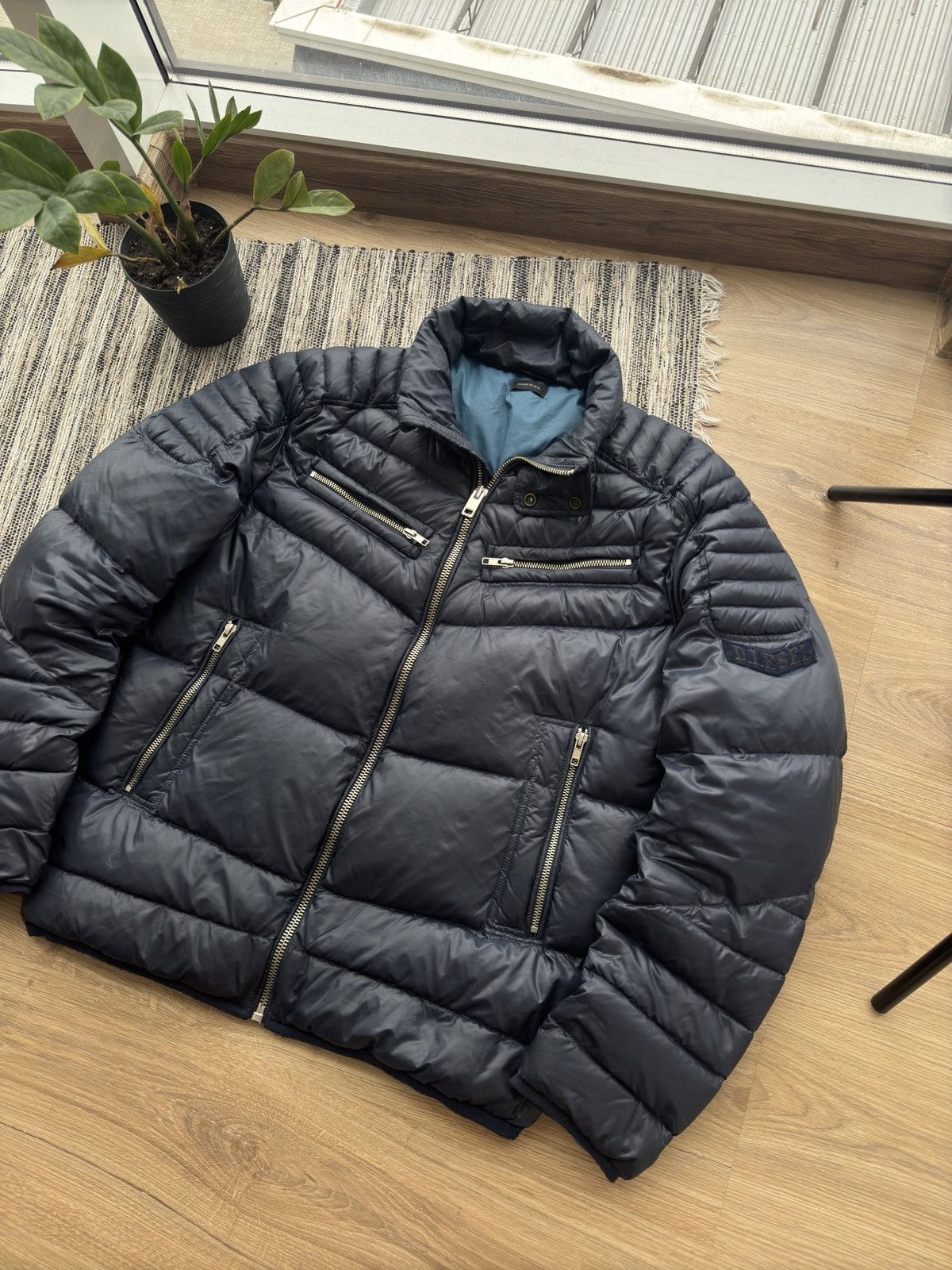 Diesel Vintage Diesel Puffer Y2K down jacket Size US XL / EU 56 / 4 - 2 Thumbnail