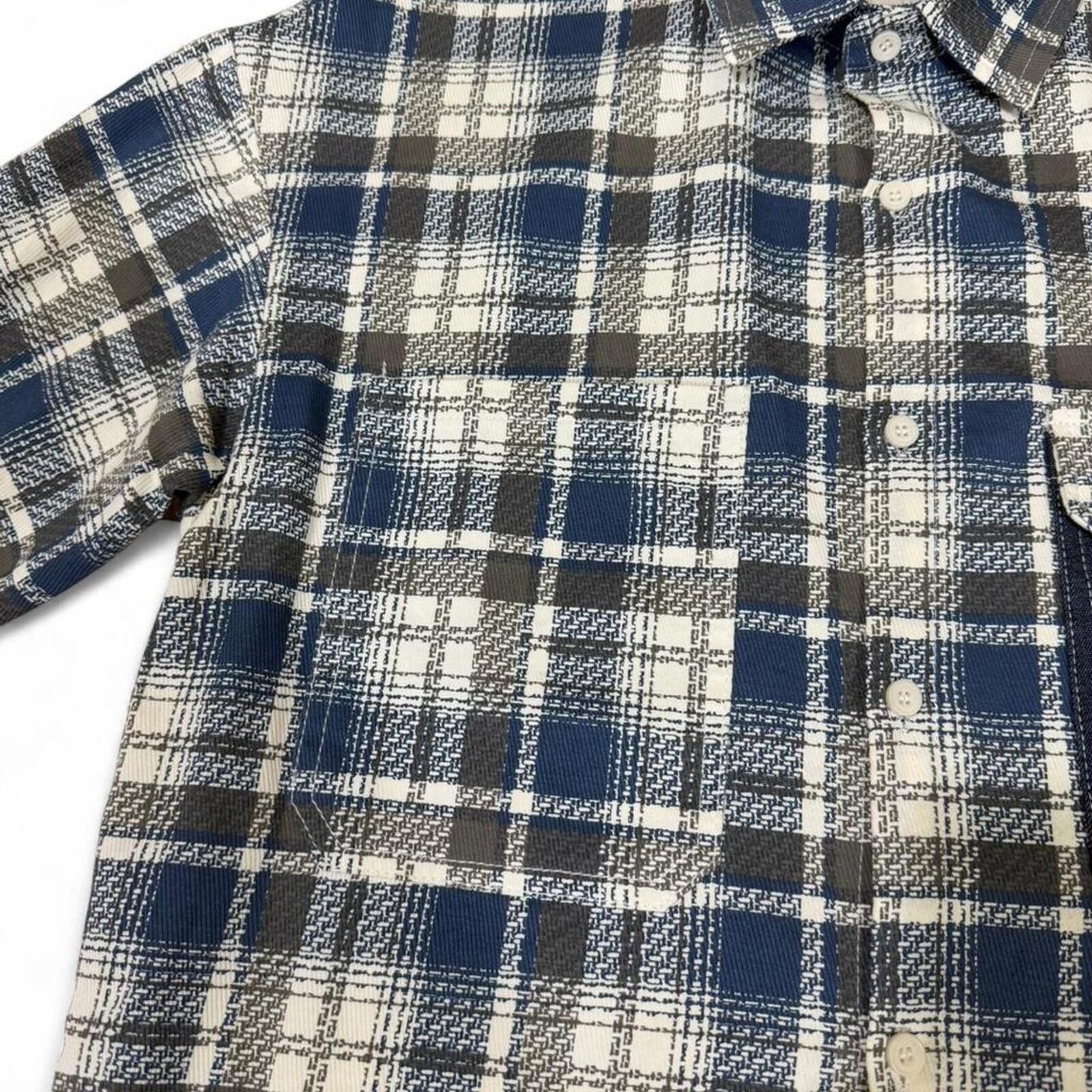 Ed Hardy CMX Studio blue plaid button up shirt Size US M / EU 48-50 / 2 - 4 Thumbnail