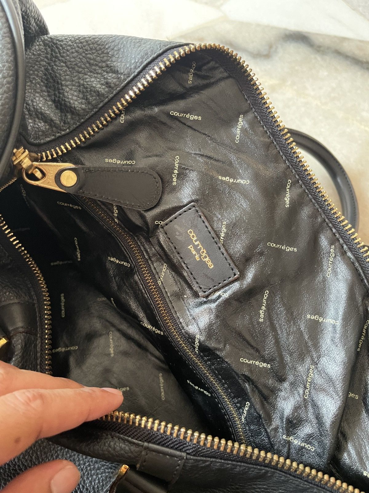 Courreges Courreges paris Boston Travel bag Size ONE SIZE - 25 Thumbnail