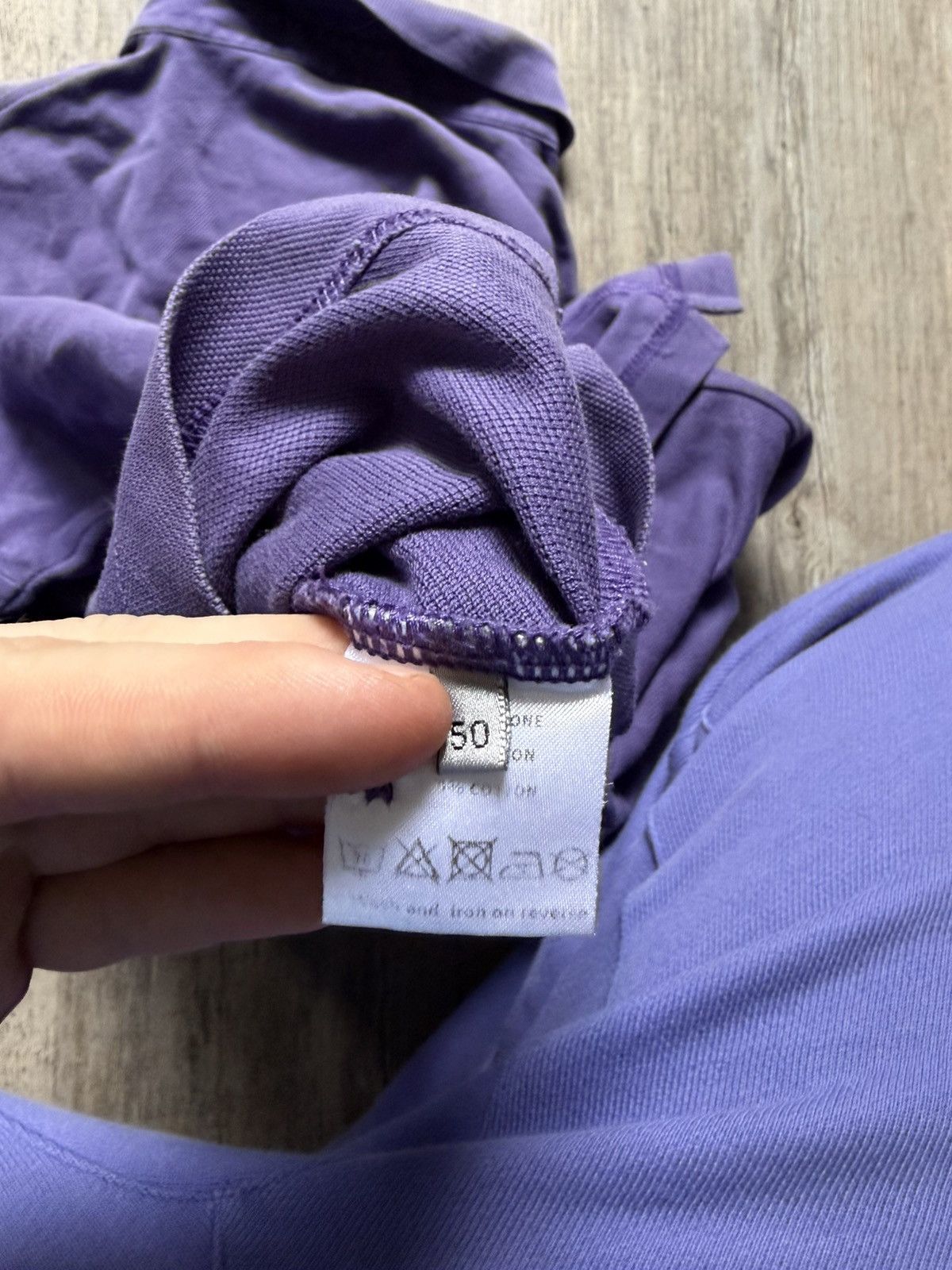Dior Dior Bee Logo purple Polo T-Shirt Size US M / EU 48-50 / 2 - 6 Thumbnail