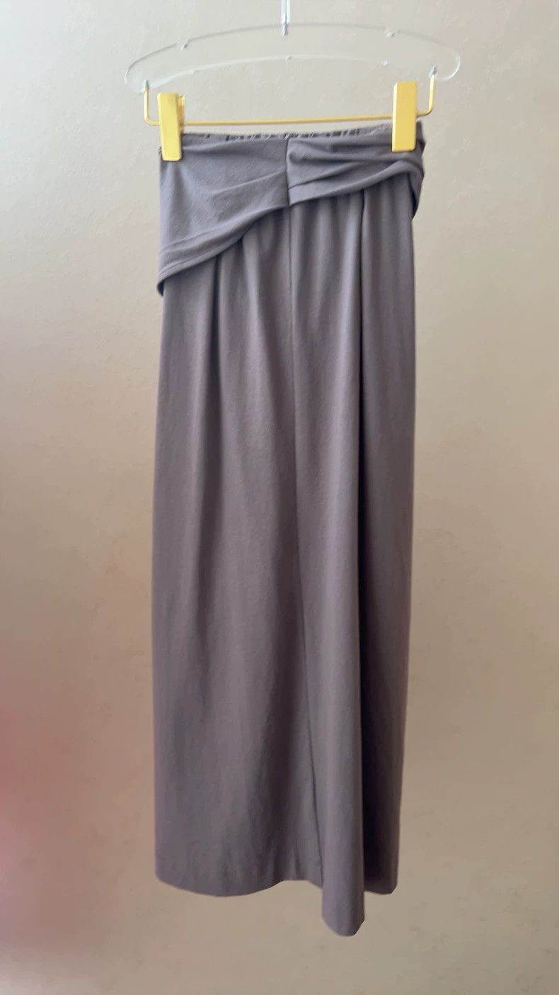 Dries Van Noten DRIES VAN NOTEN size:M Black knot design skirt Size 23" - 5 Thumbnail