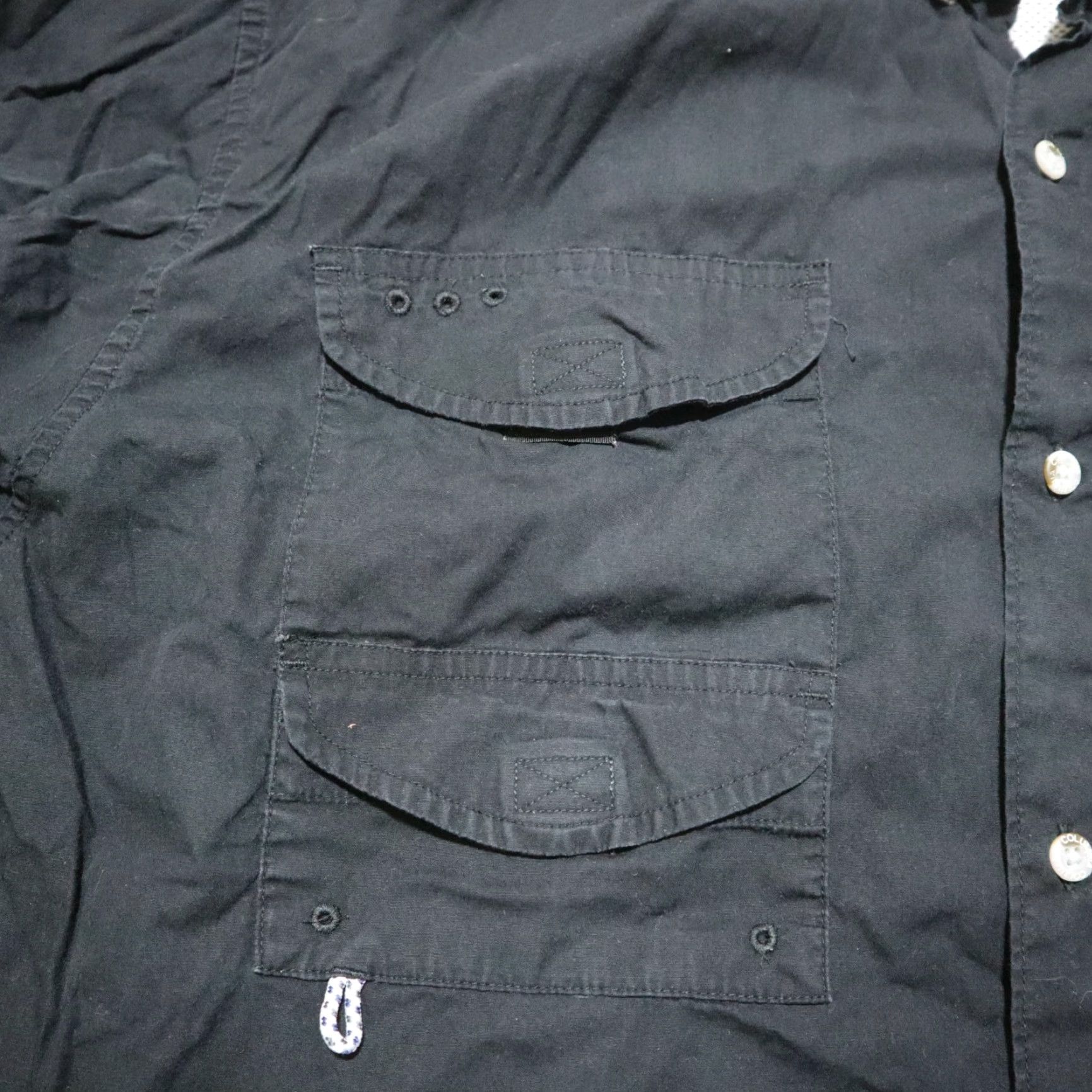 Vintage Columbia PHG Hunting Shirt Black Four Pocket Button Up Men’s XL Outerwear Shirt (Columbia PHG) Hunting Mens XL Black Four Pocket Button-Up Shirt Size US XL / EU 56 / 4 - 5 Thumbnail