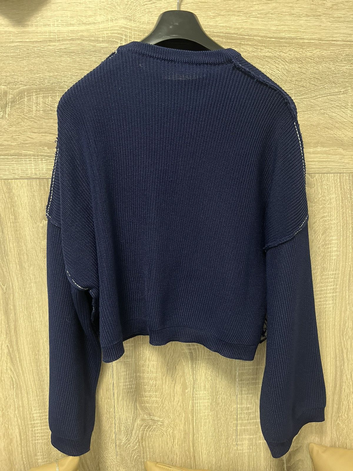 Raf Simons raf simons inside out cropped knit sweater Size US XS / EU 42 / 0 - 2 Thumbnail