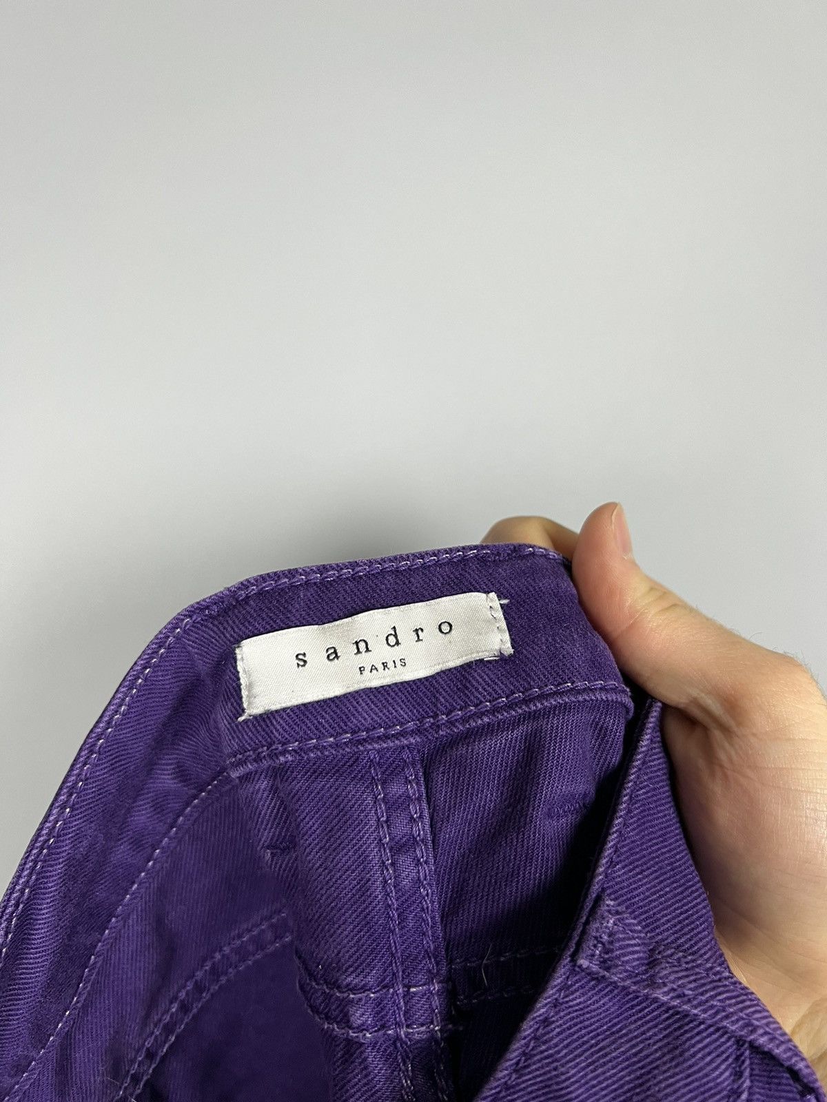 Sandro Sandro Paris women's jeans distressed Size 26" / US 2 / IT 38 - 7 Thumbnail