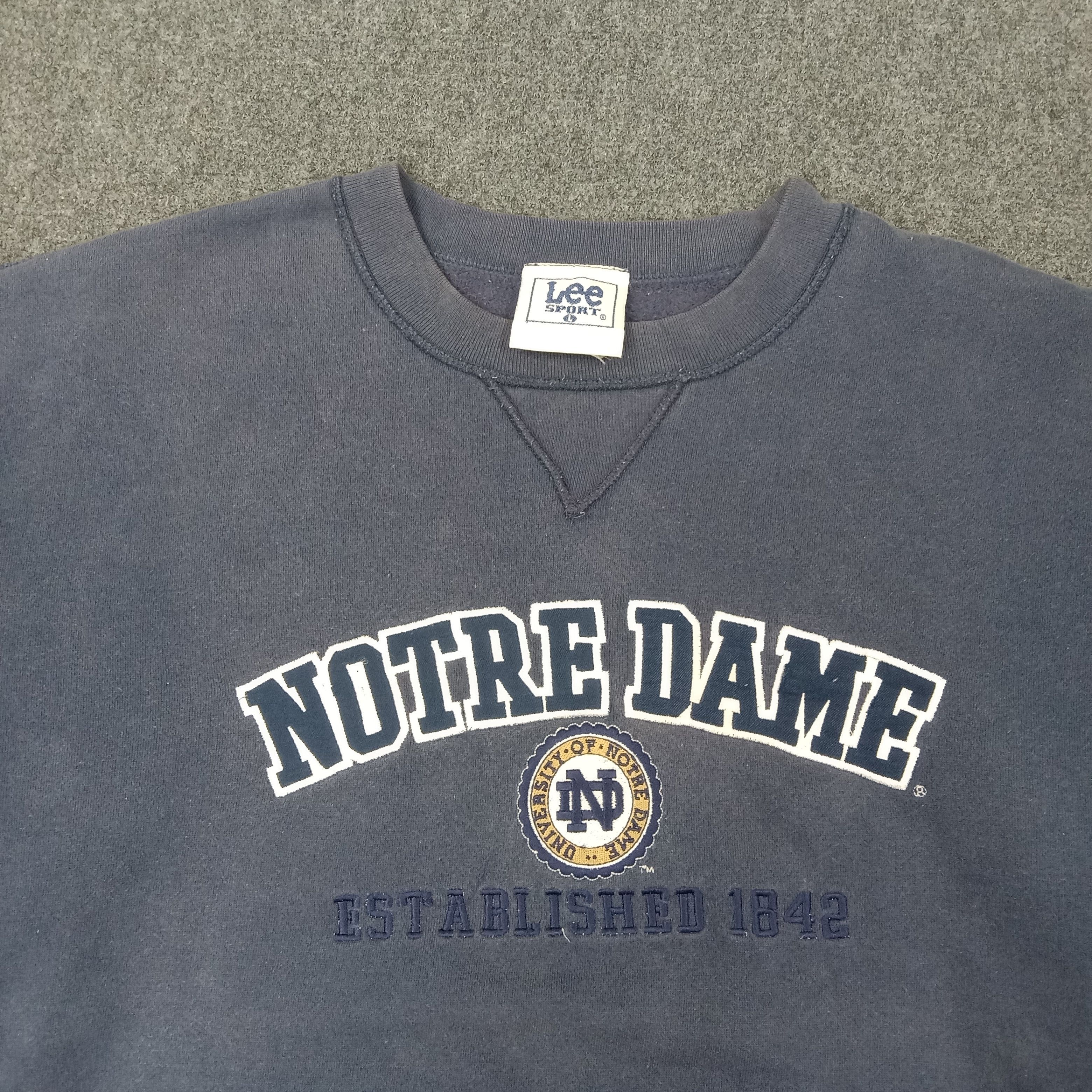 Lee University Of Notre Dame American Sweatshirt C250N12 Size US XXL / EU 58 / 5 - 3 Thumbnail