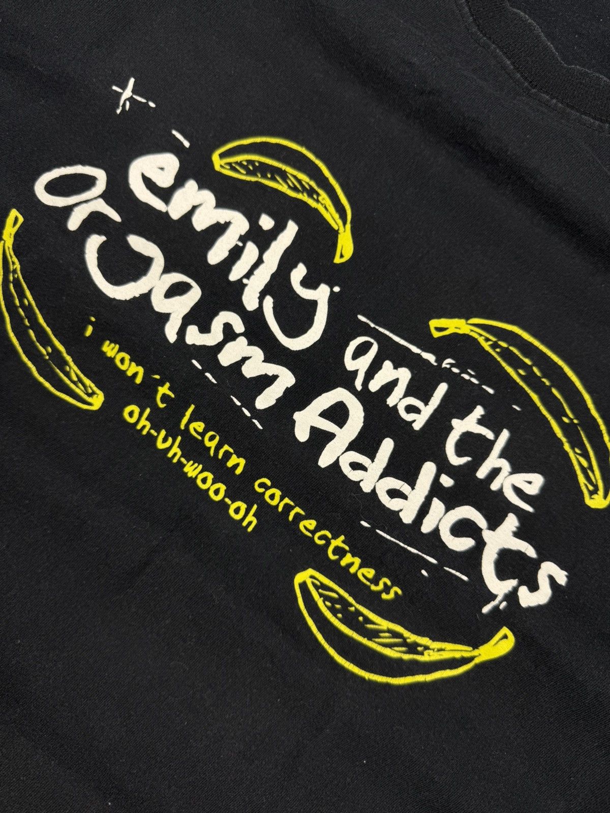 Band Tees × Vintage Ultra rare vintage 00s Emily and the orgasm addicts band tee Size US L / EU 52-54 / 3 - 5 Thumbnail