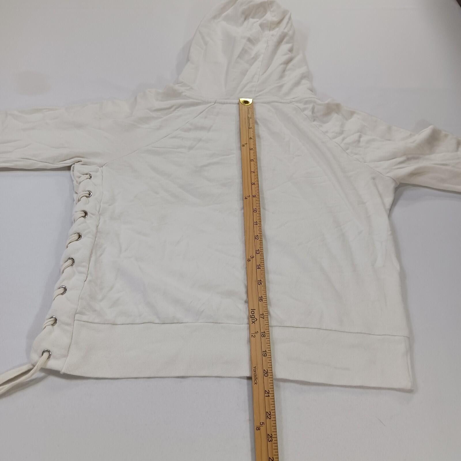 Darn Tough Green Bay Packers Vintage Women M White Hoodie Sweatshirt Size M / US 6-8 / IT 42-44 - 8 Thumbnail