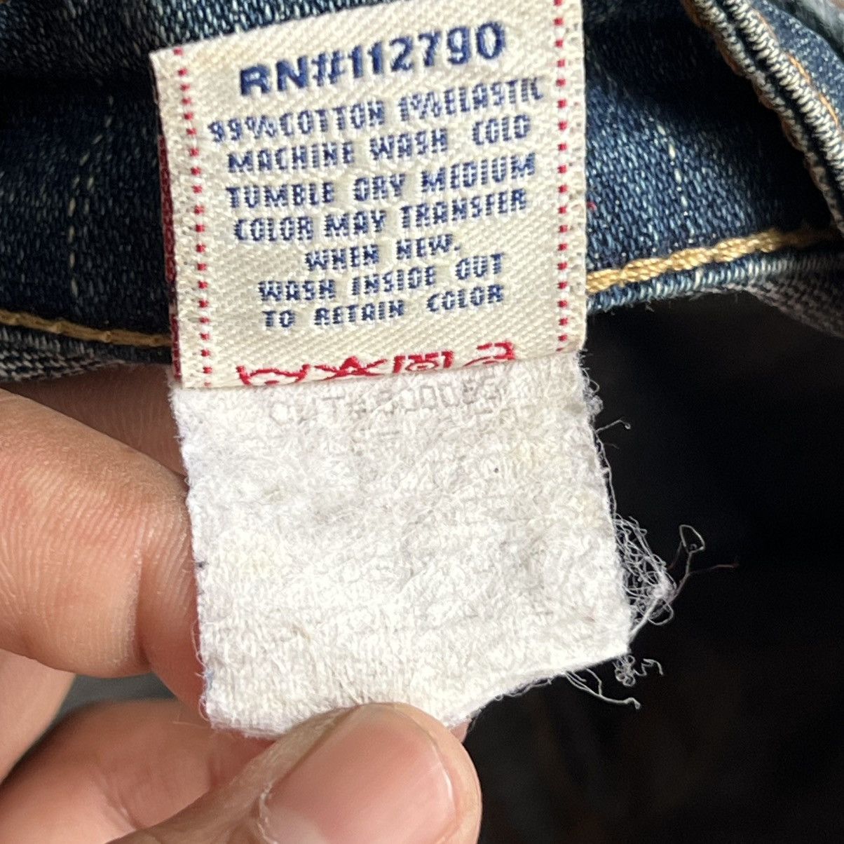 True Religion “VINTAGE” TRUE RELIGION FLARE JEANS Size 29" - 15 Thumbnail